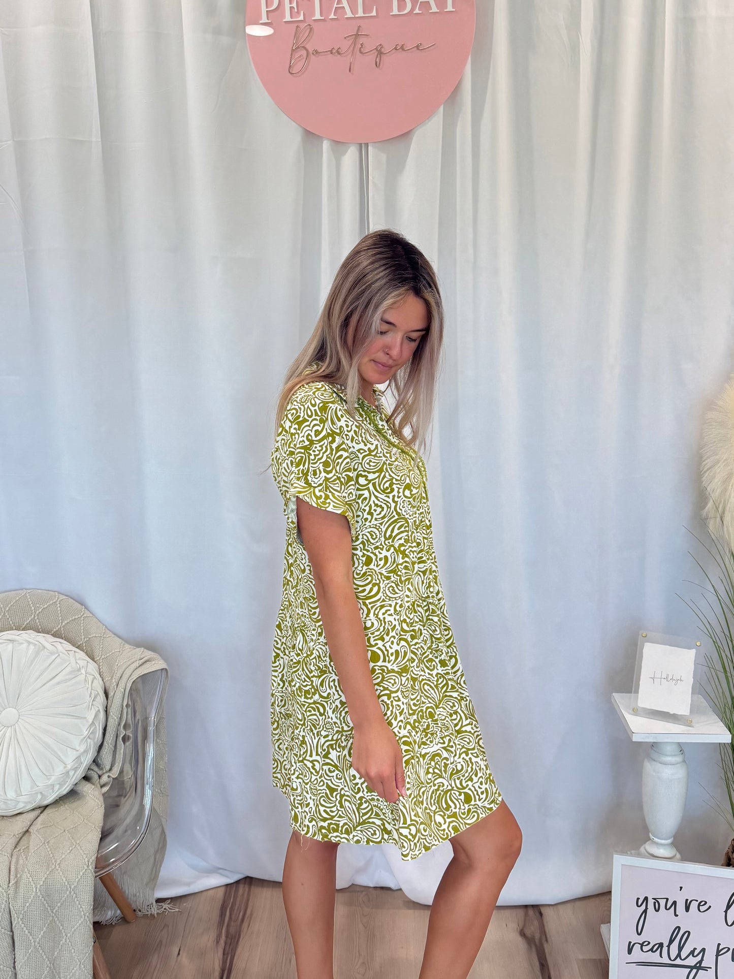 Avocado Love Dress