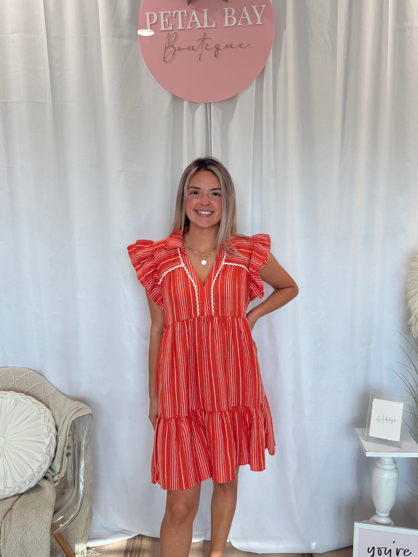 Orange Blossom Dress
