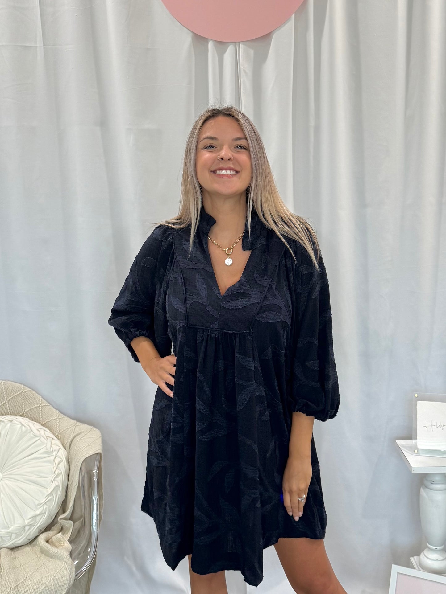 Signature Navy Dress