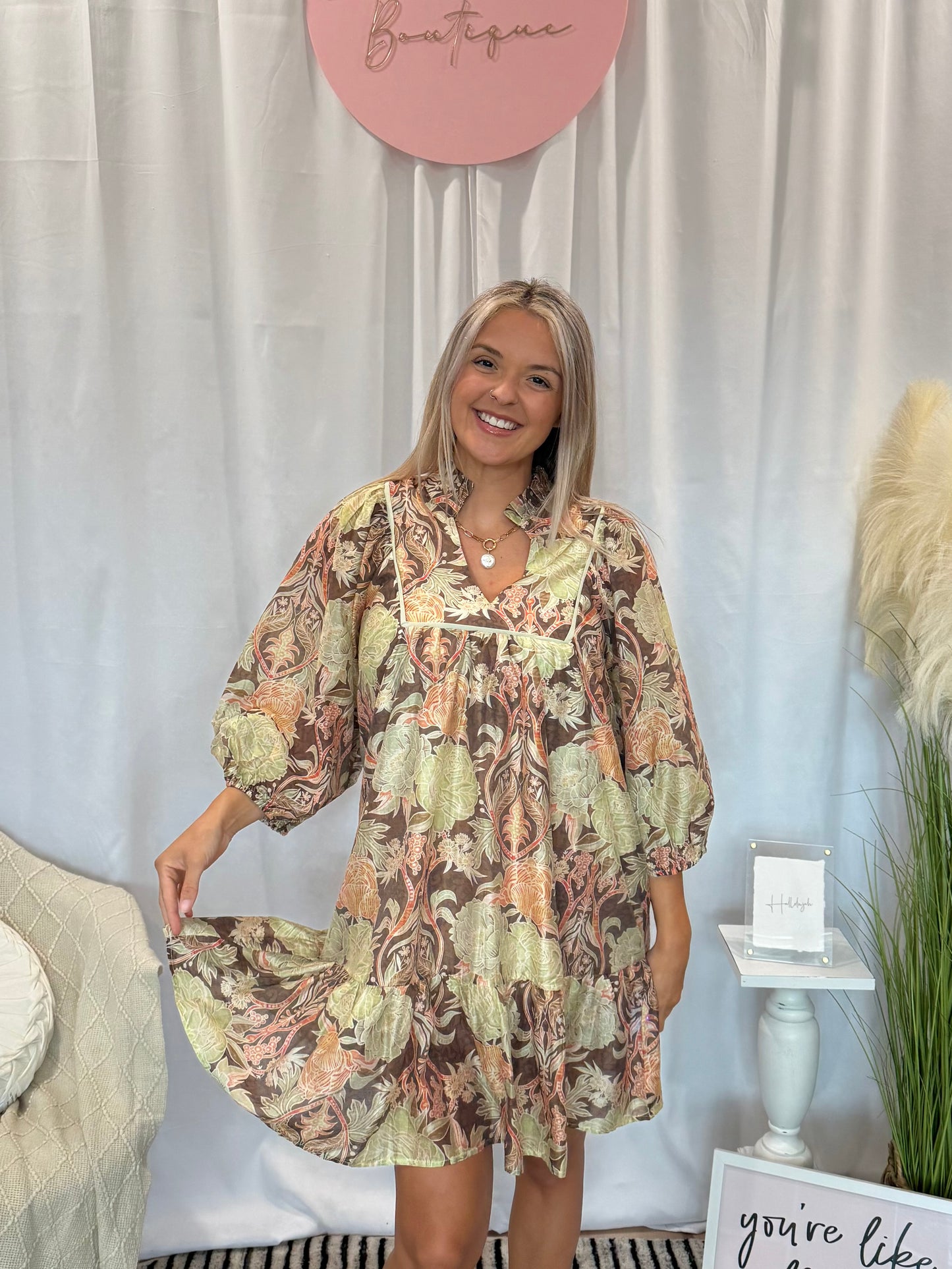 Falling Leaves Dress