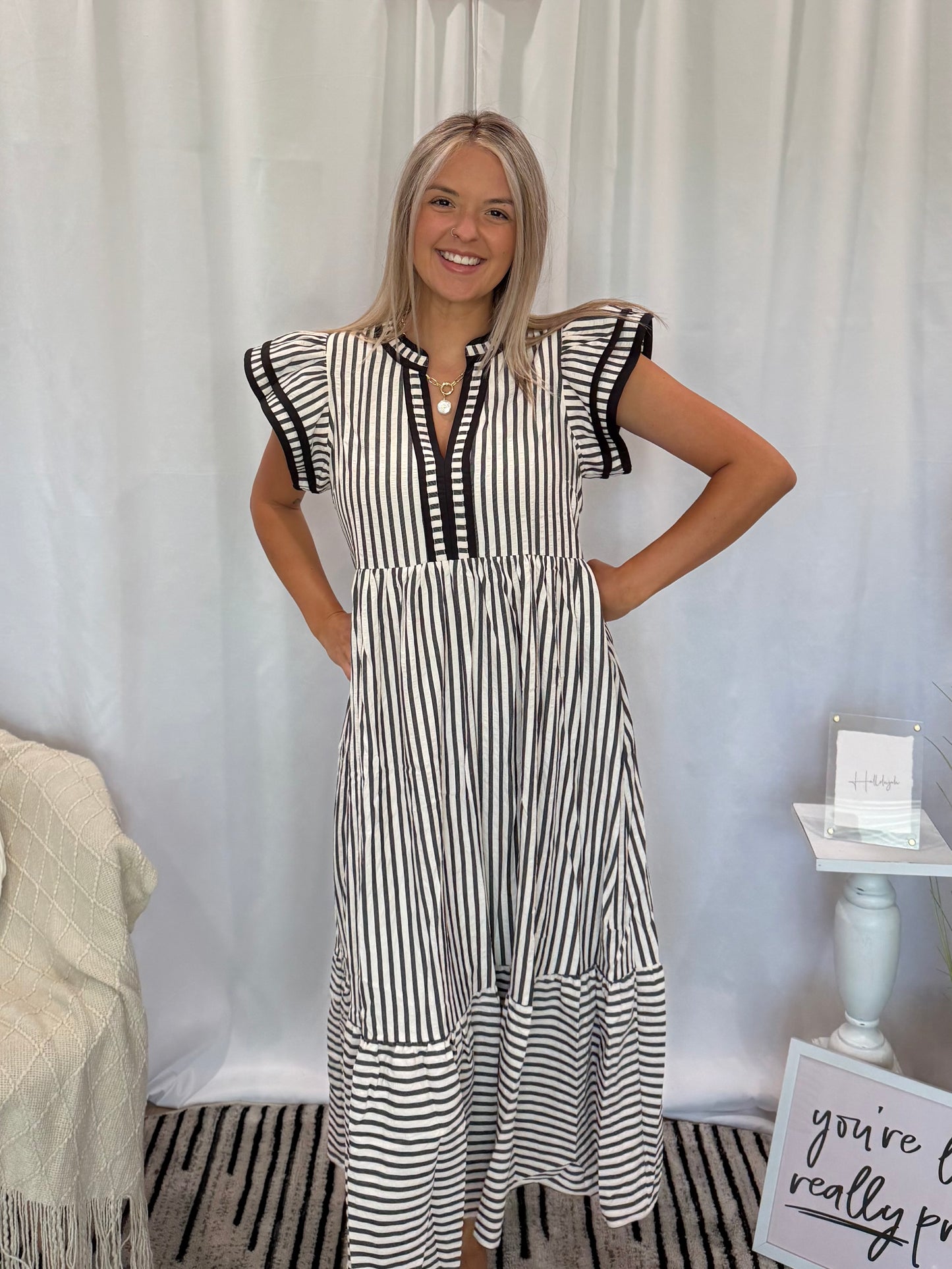 Onyx Gem Dress (Pockets!)