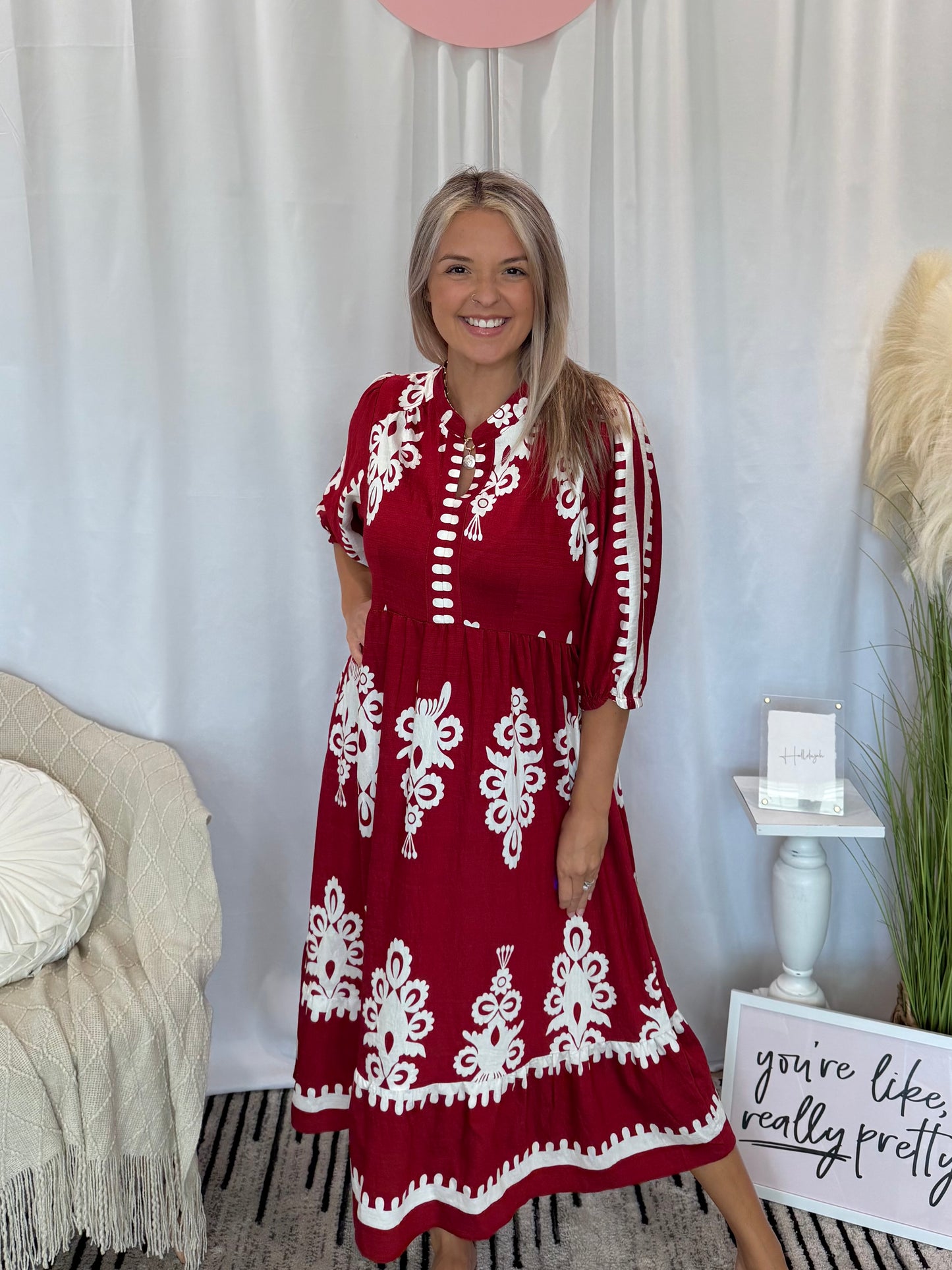 Cranberry French Quarter Dress