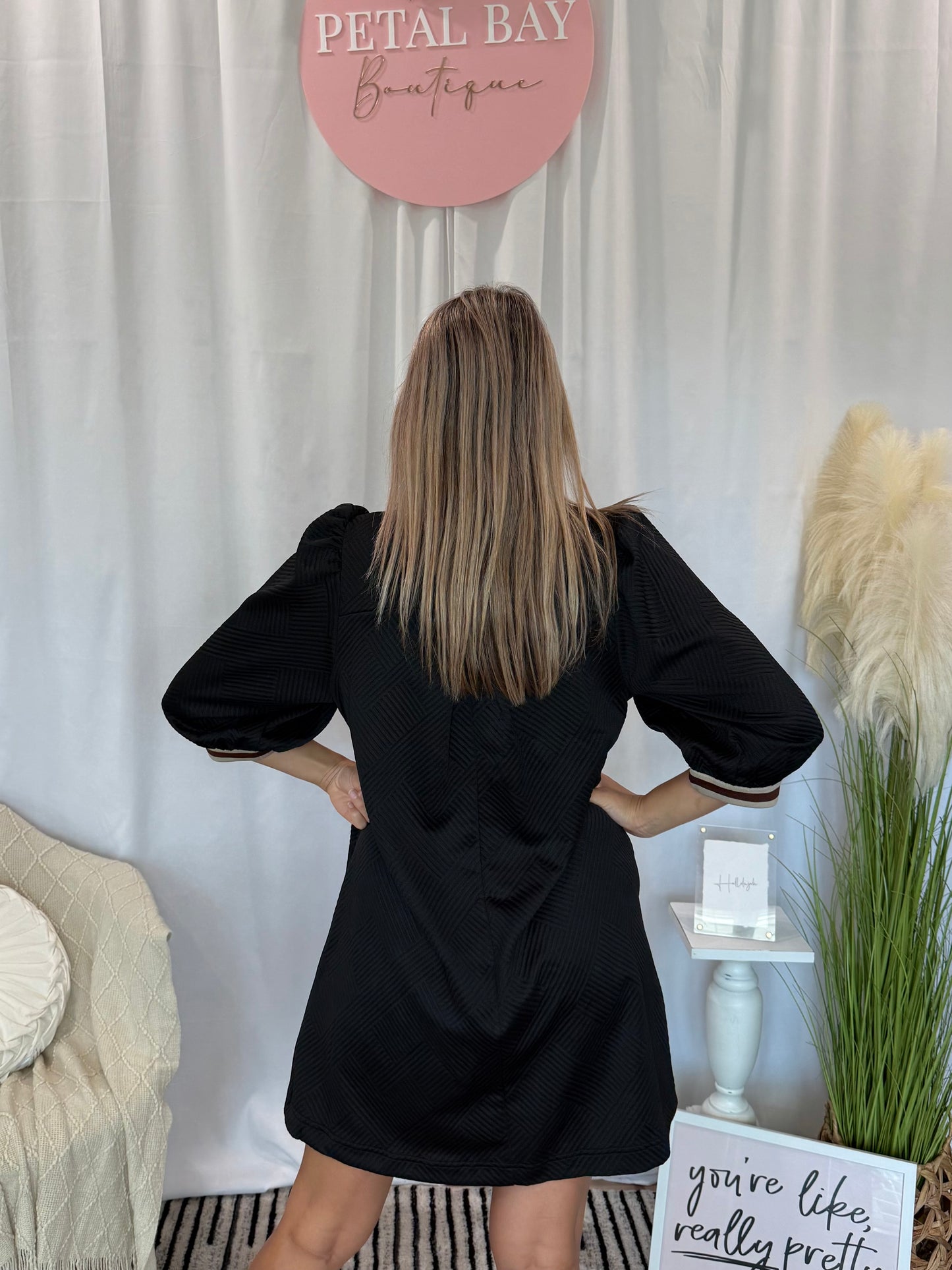 Black Walnut Deluxe Dress (Pockets!)