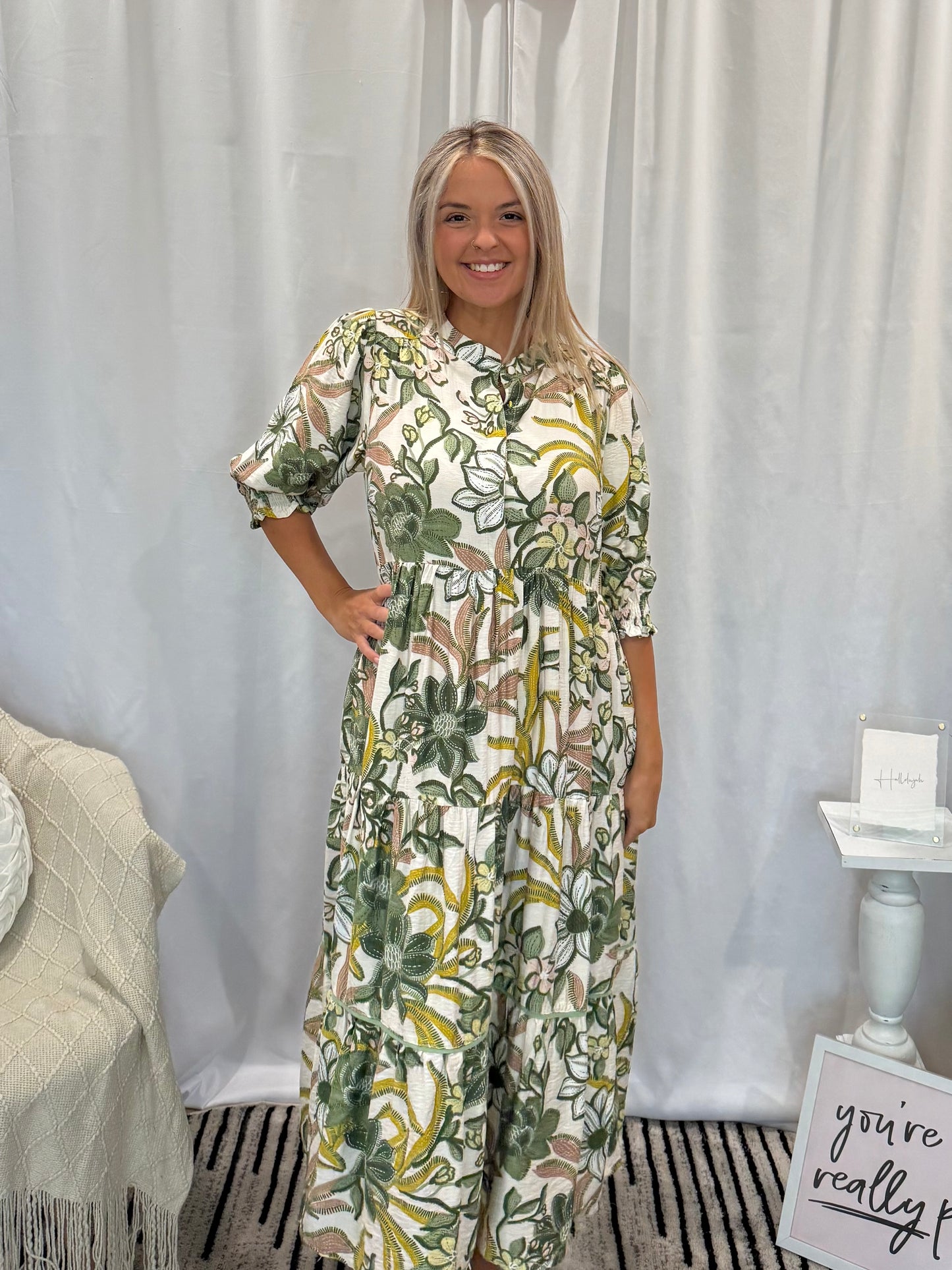 Fern Haven Dress (Pockets!)