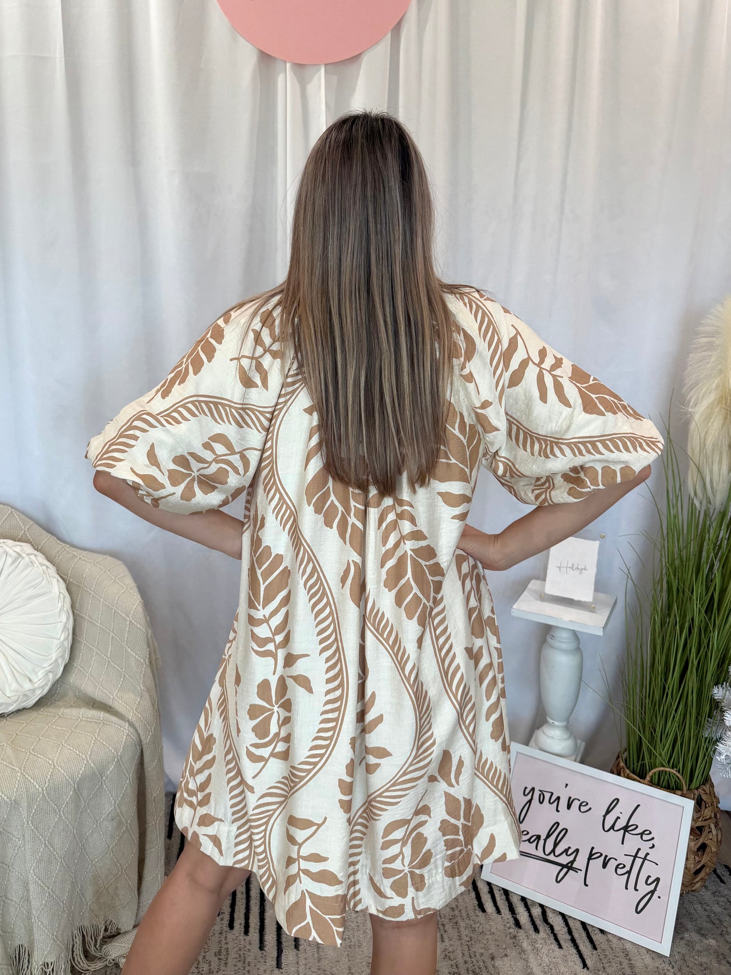 Sandy Forest Dress (Pockets!)