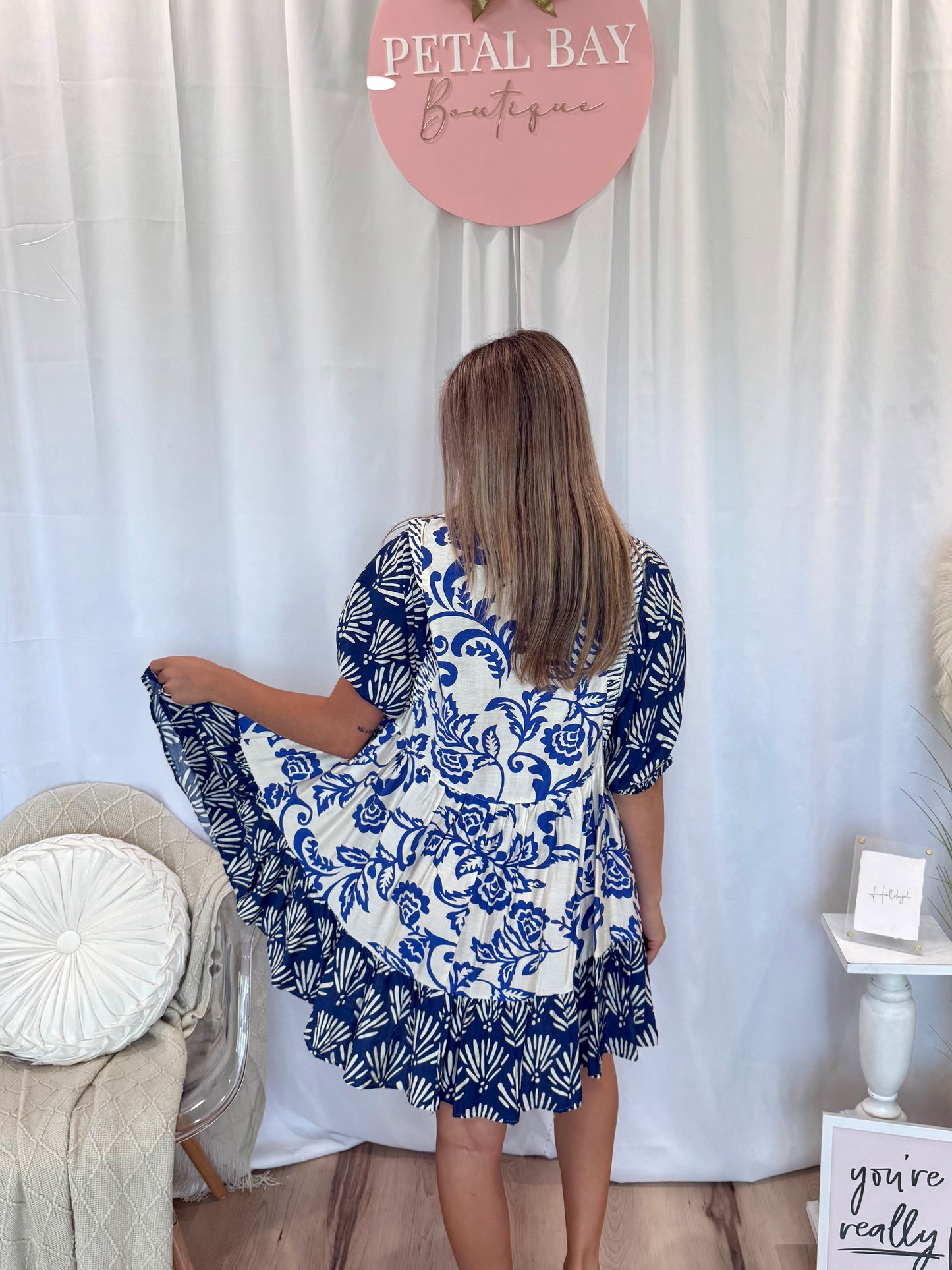 Beachy Blues Dress