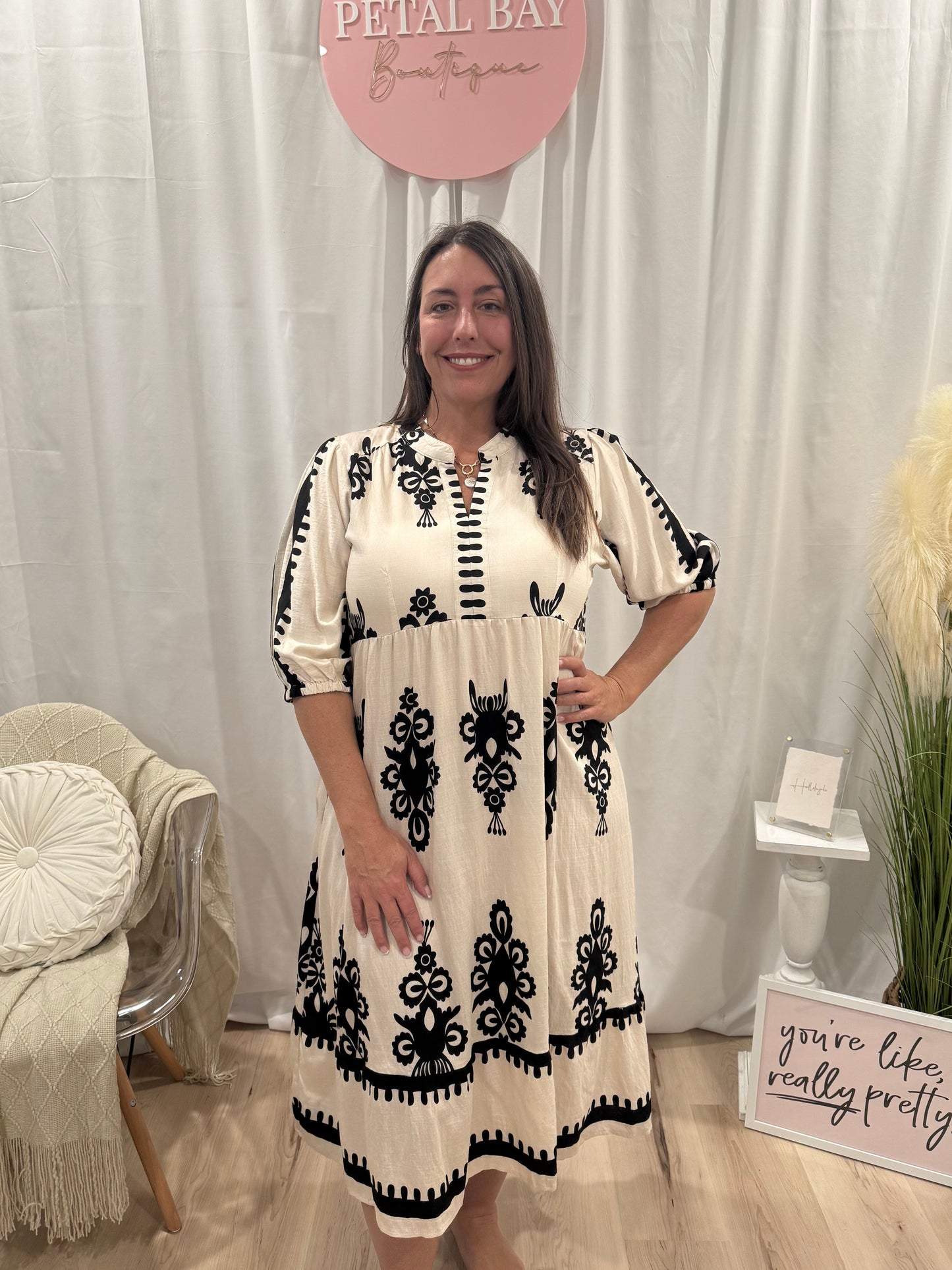 Buttercream French Quarter Dress