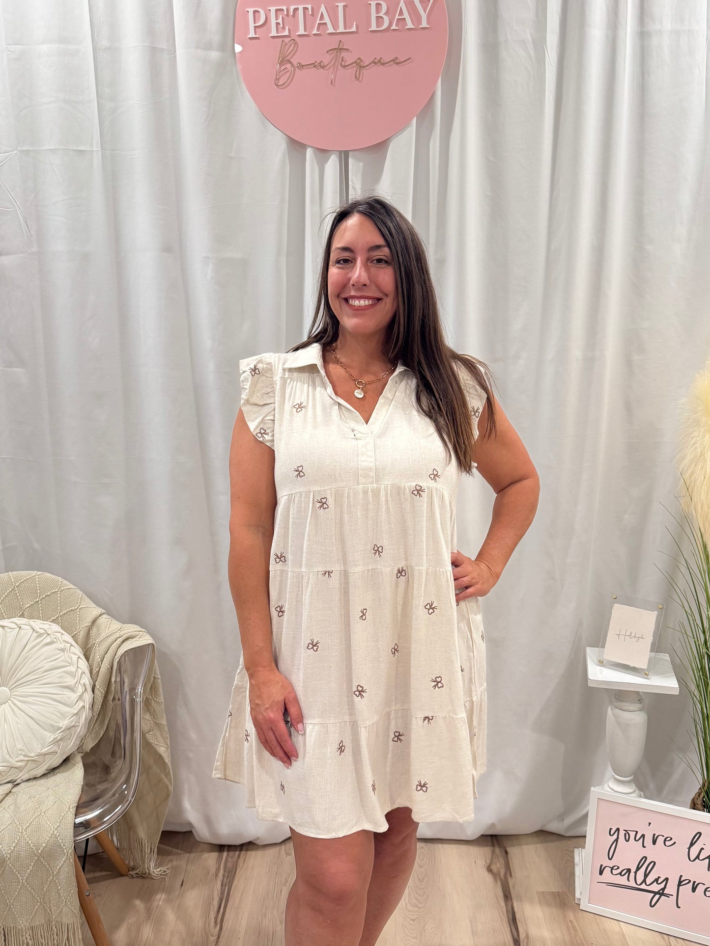 Vanilla Bean Collar Dress