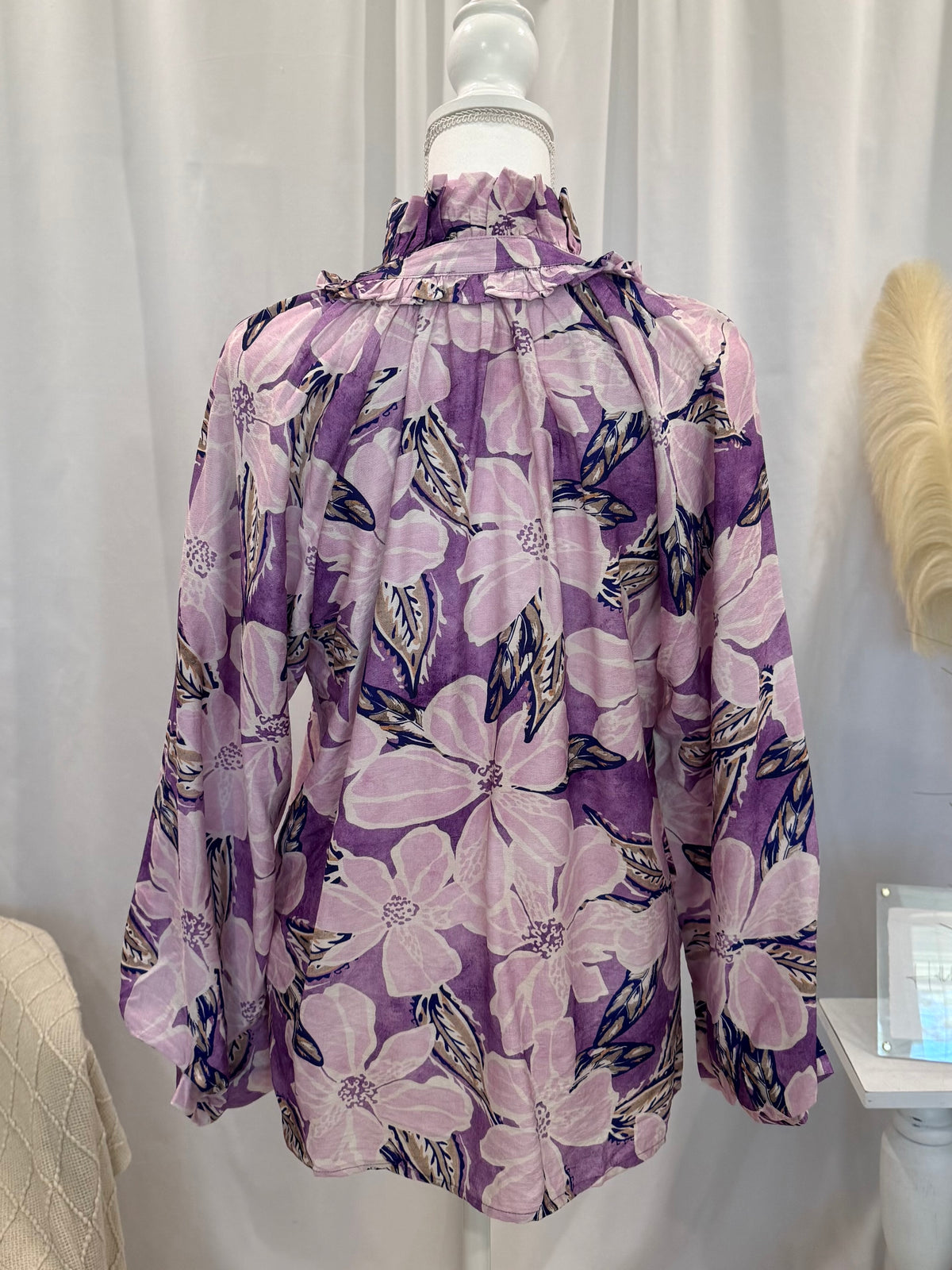 Violet Oasis Top