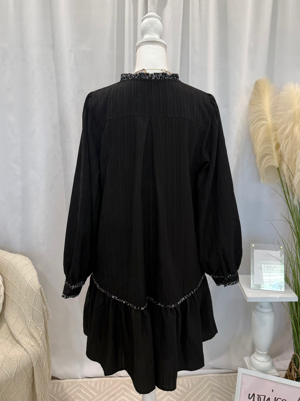 Black Espresso Dress (Pockets!)