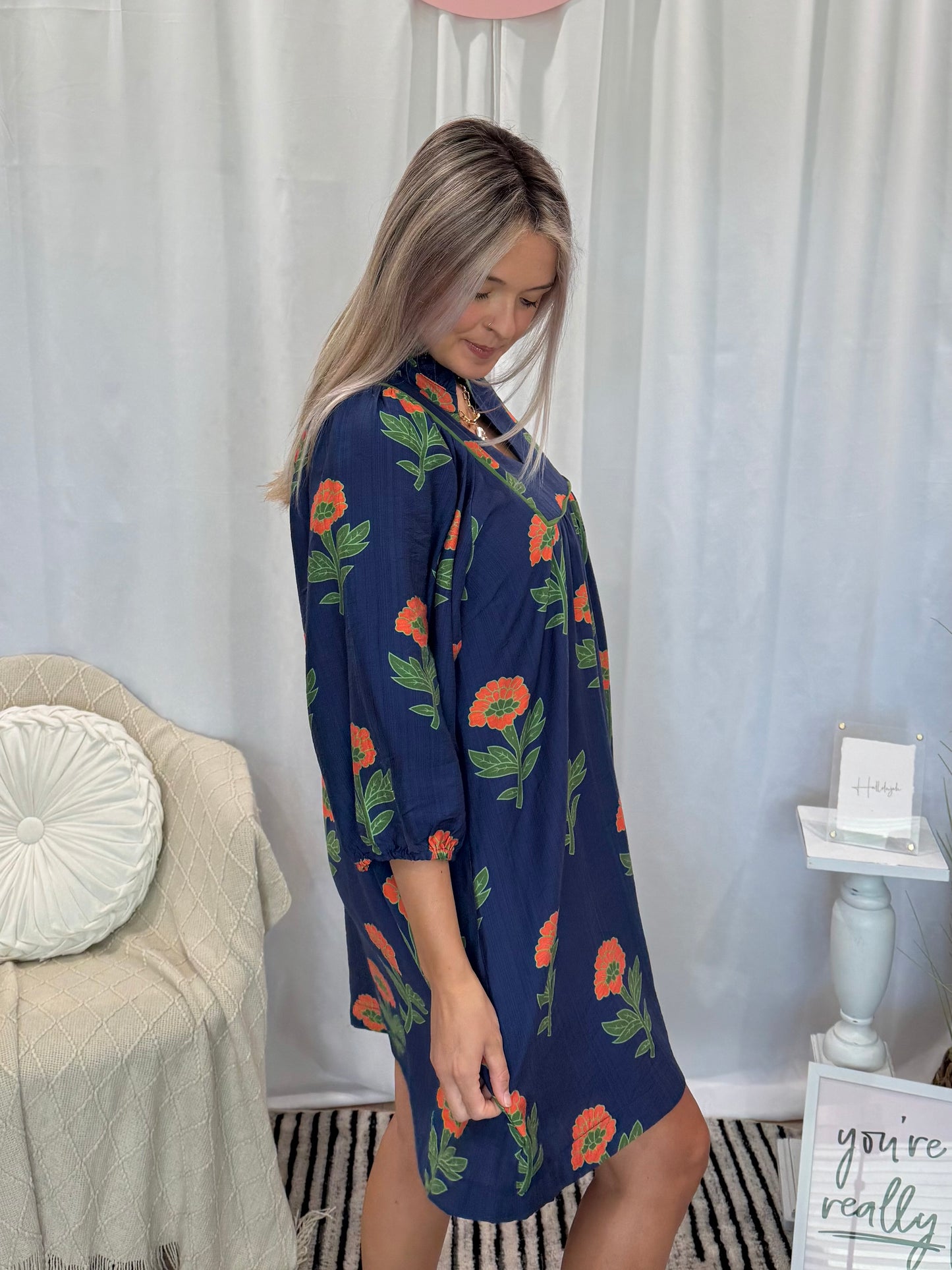 Blueberry Blossom Dress