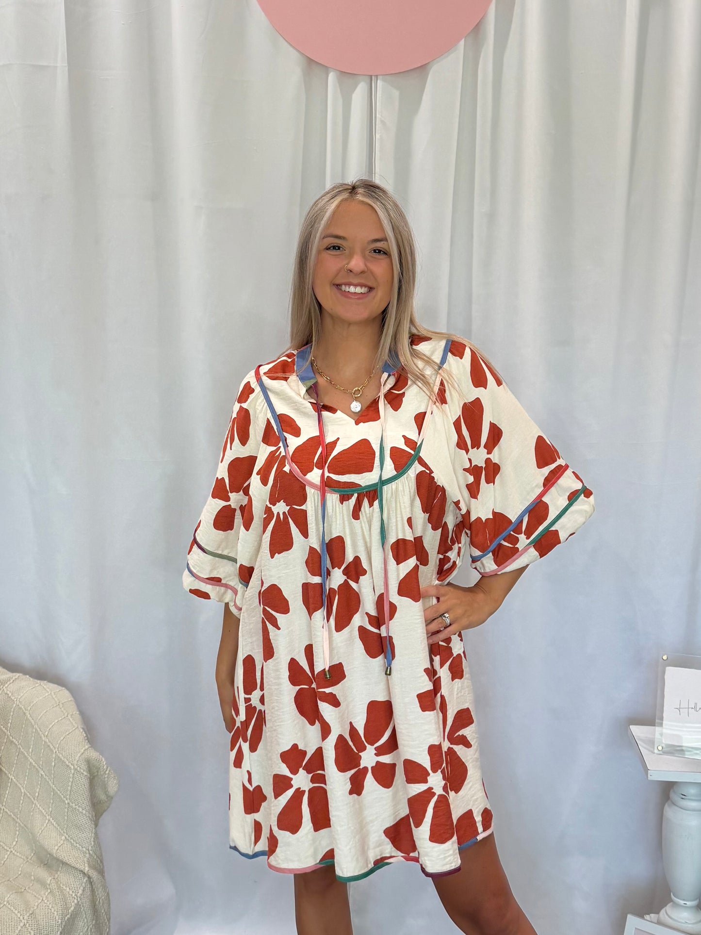 Amber Glow Dress