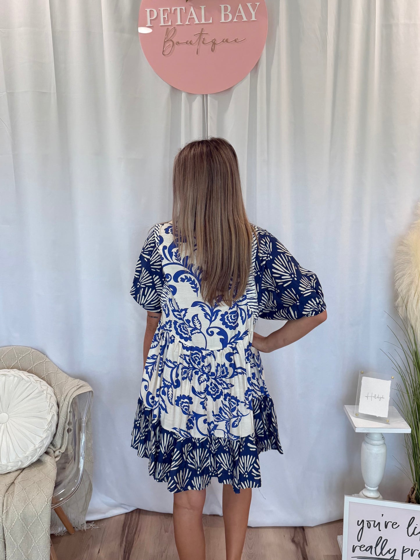 Beachy Blues Dress