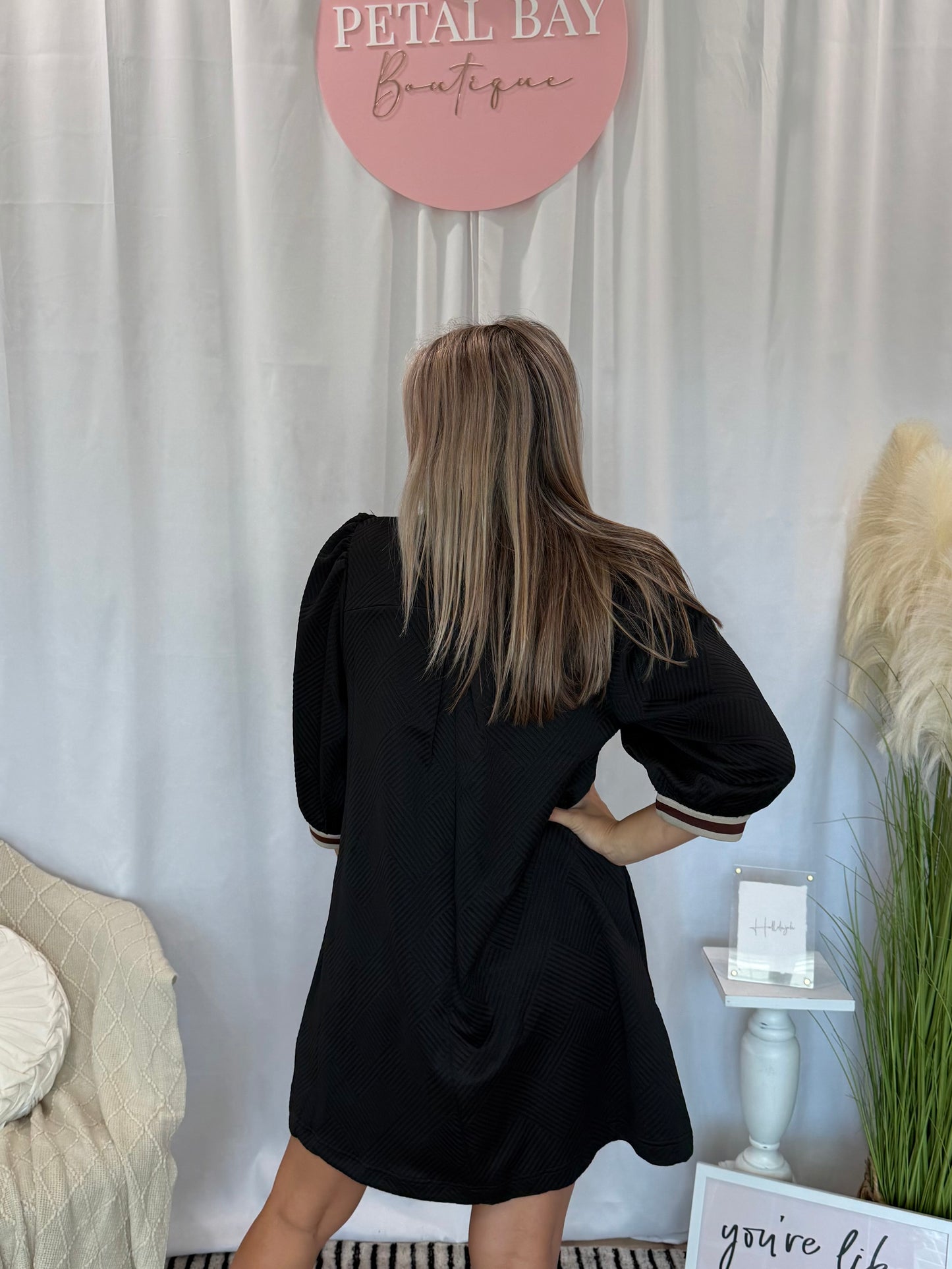 Black Walnut Deluxe Dress (Pockets!)