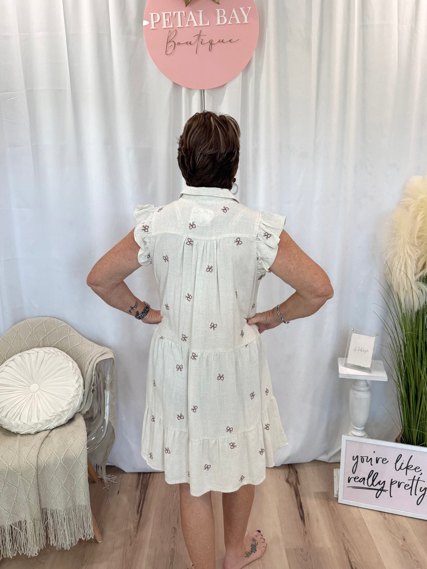 Vanilla Bean Collar Dress
