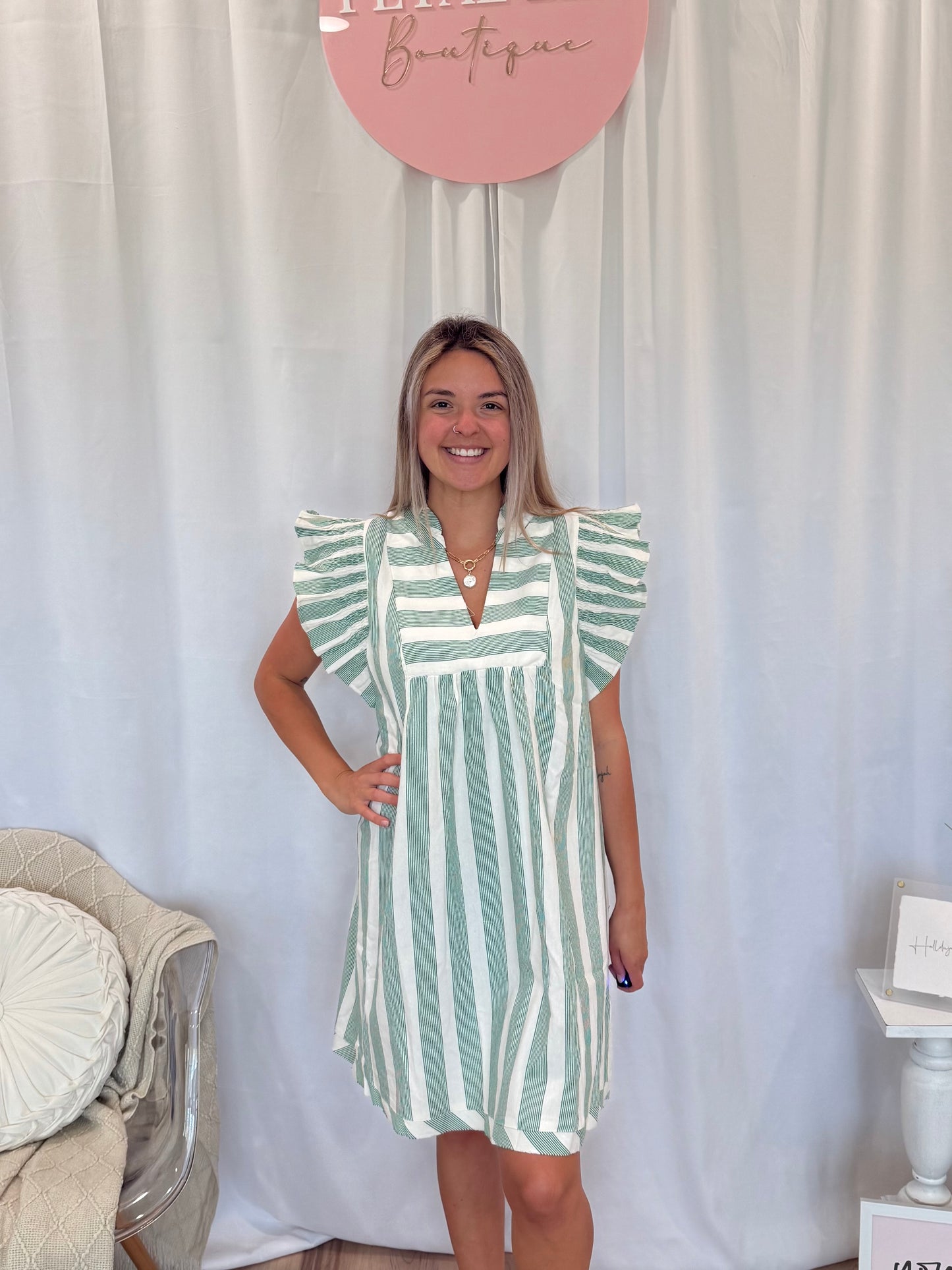 Pearl Fern Dress