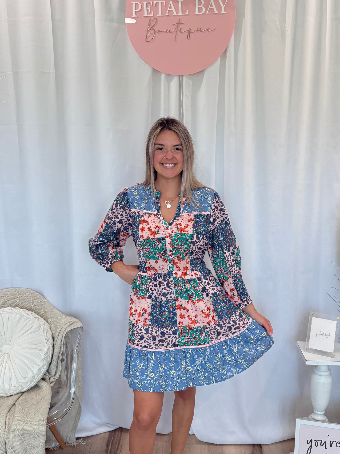 Fun With Floral Dress