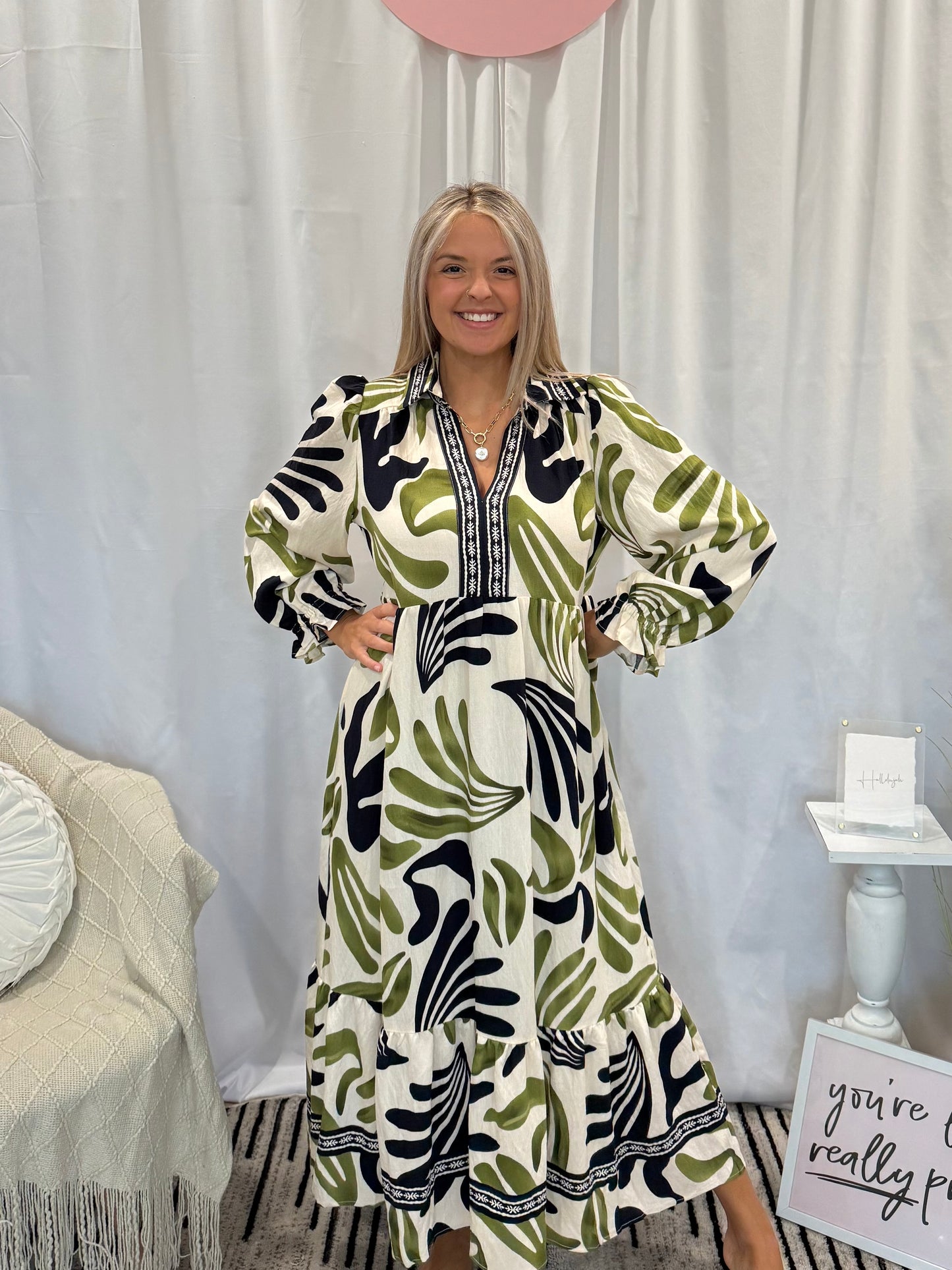 Avocado Love Dress