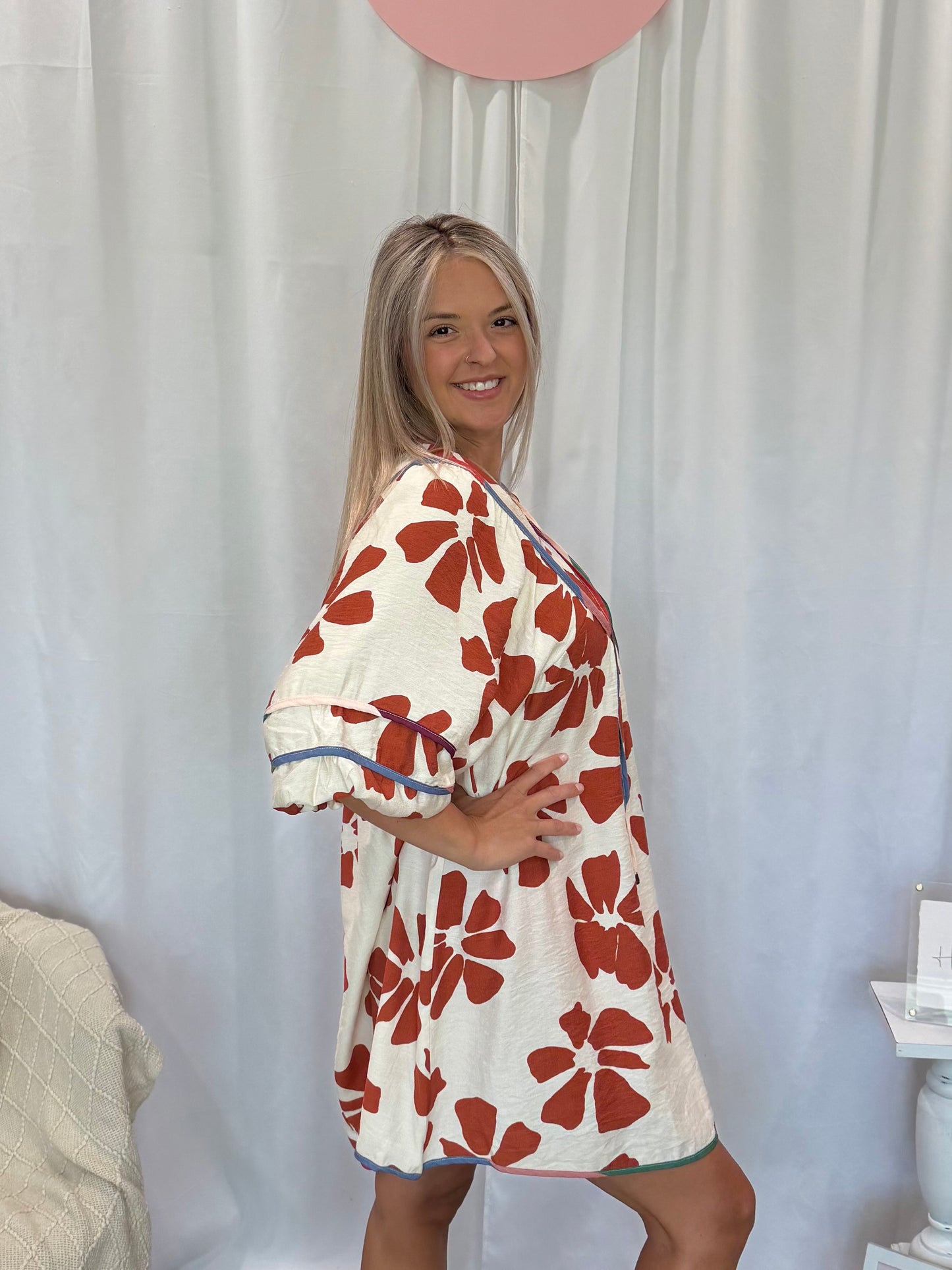 Amber Glow Dress