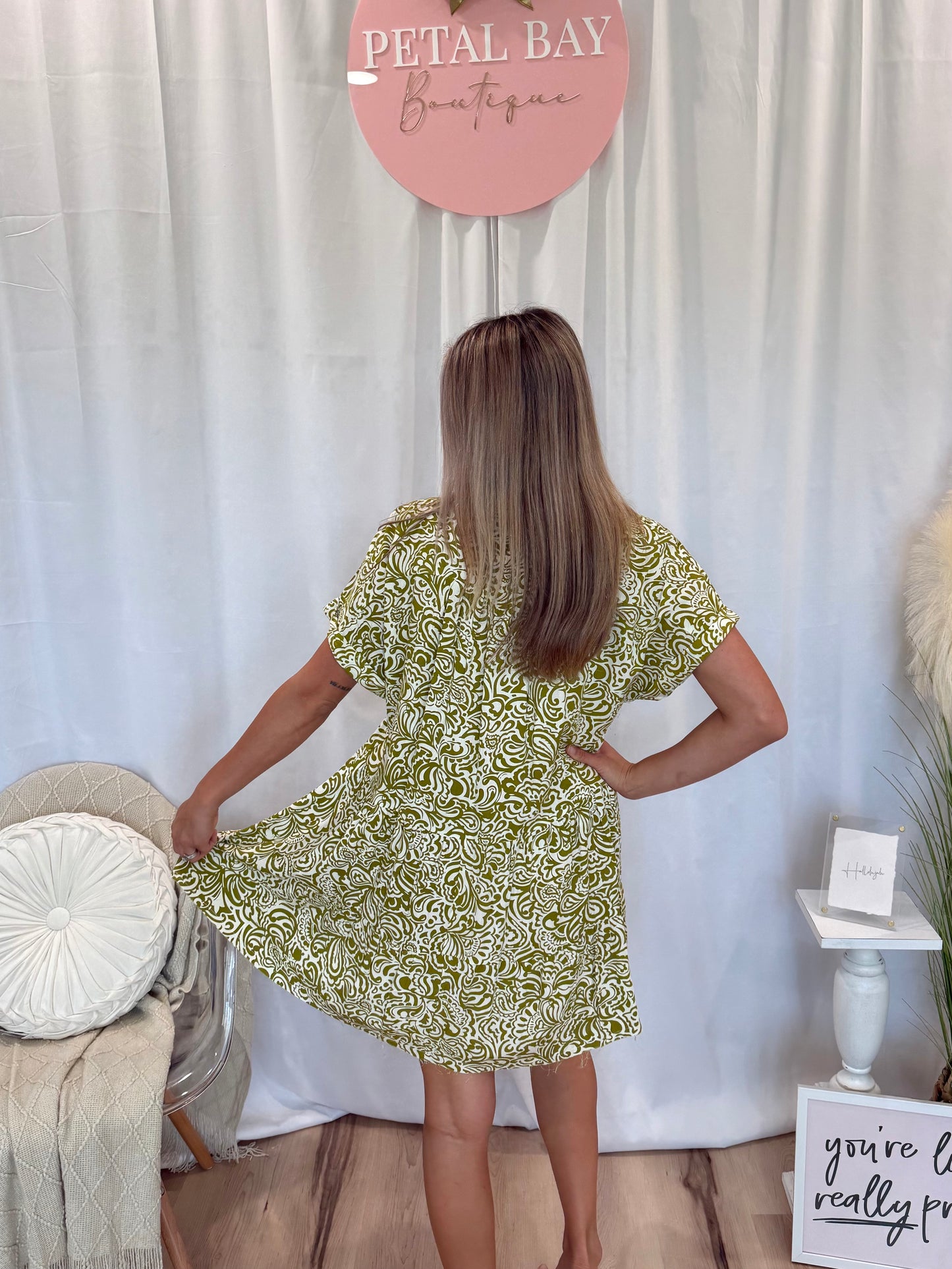 Avocado Love Dress