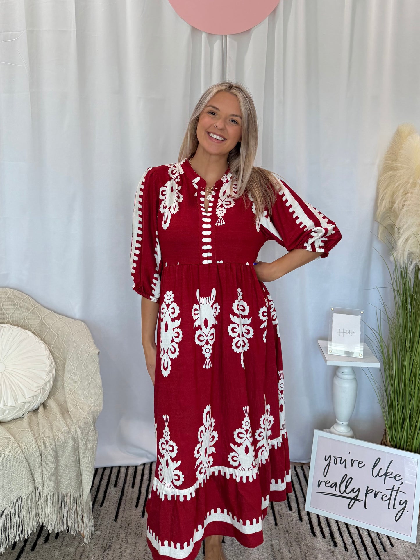 Cranberry French Quarter Dress