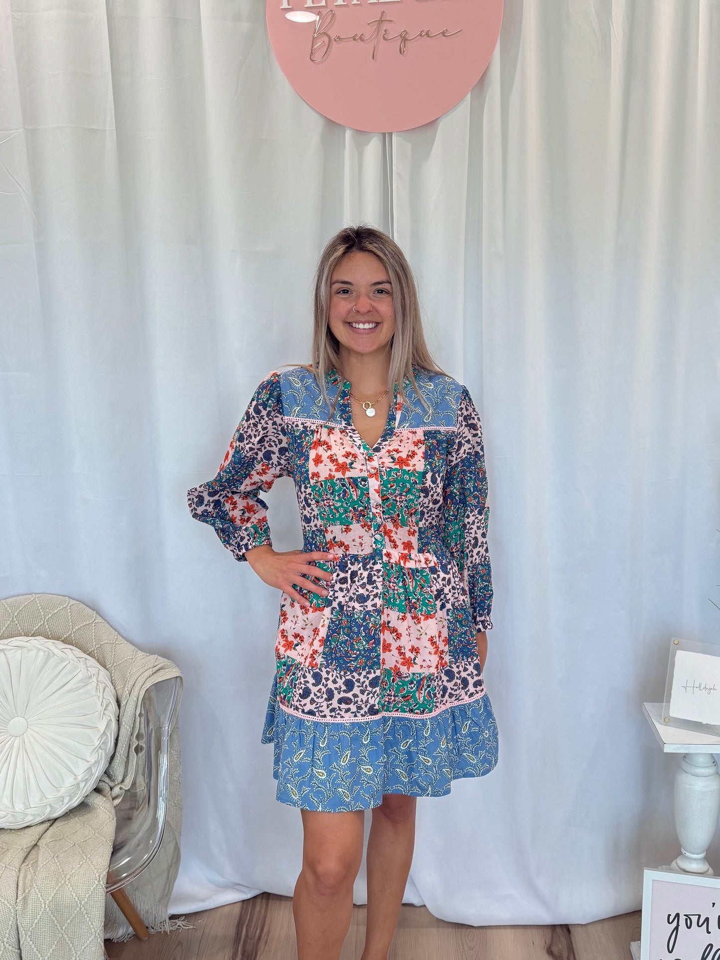Fun With Floral Dress