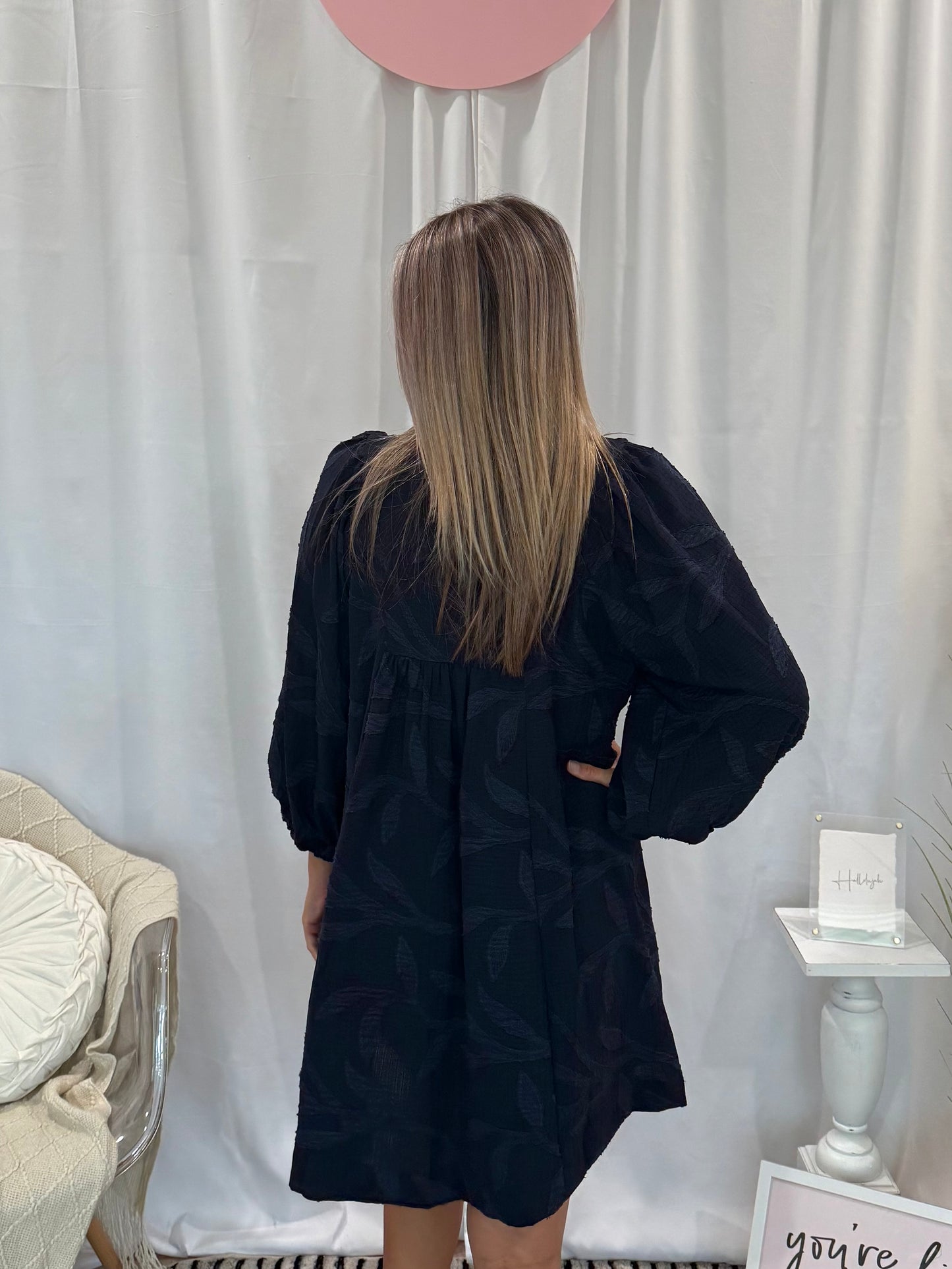 Signature Navy Dress