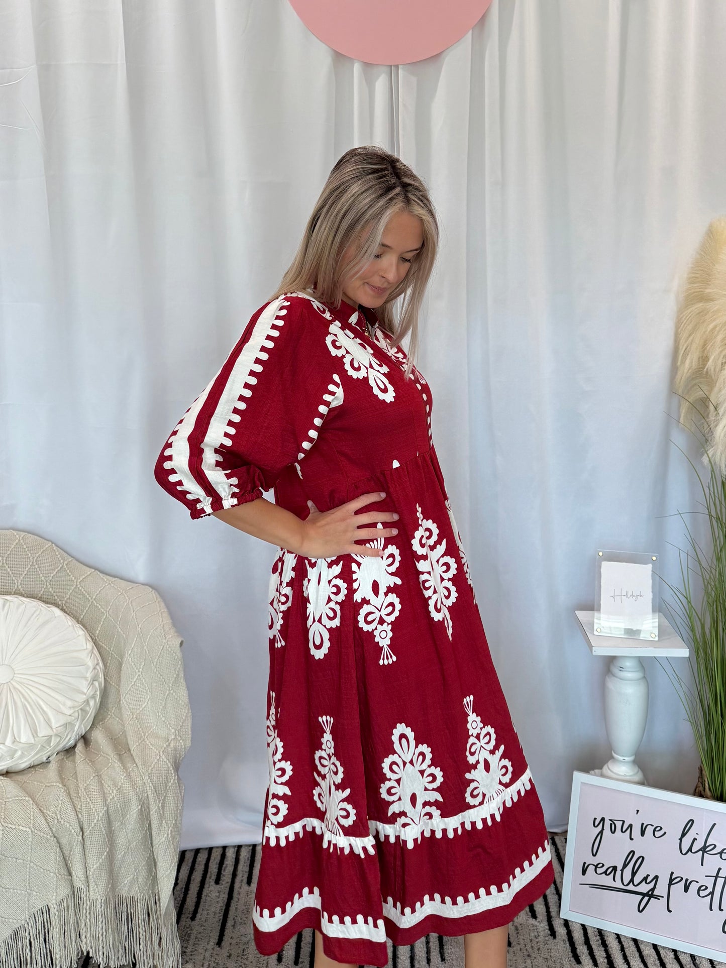 Cranberry French Quarter Dress