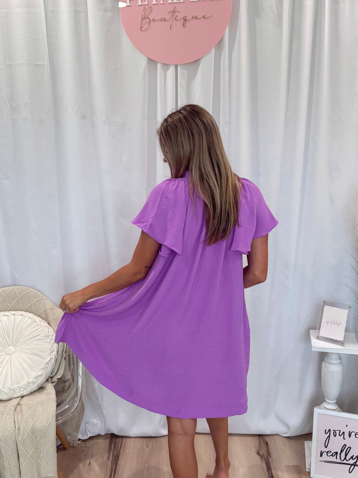 Purple Beauty Dress