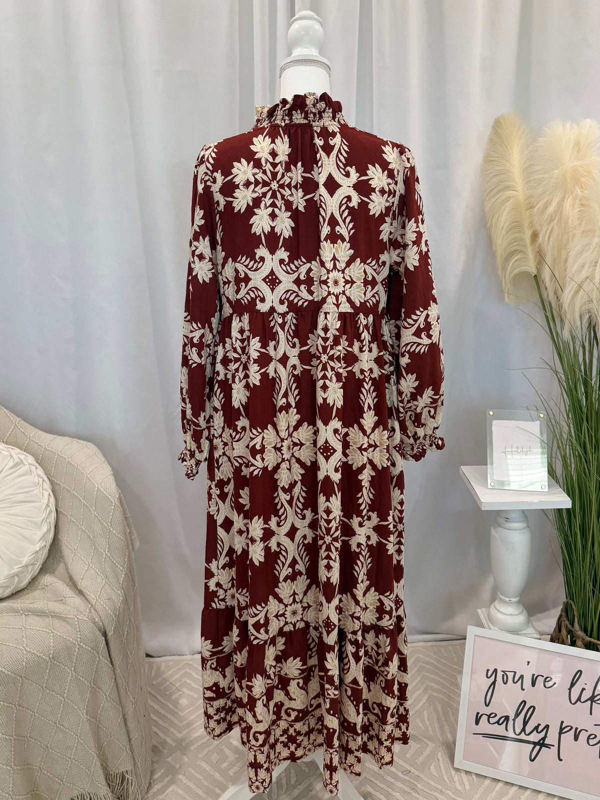 Smoky Rust Dress (Pockets!)