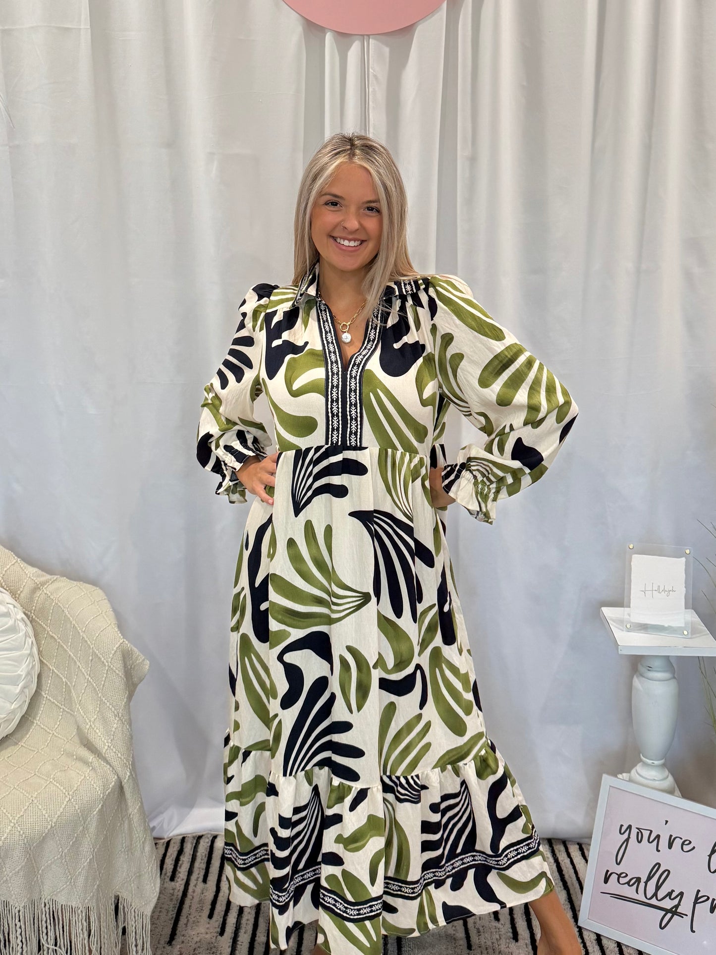 Avocado Love Dress