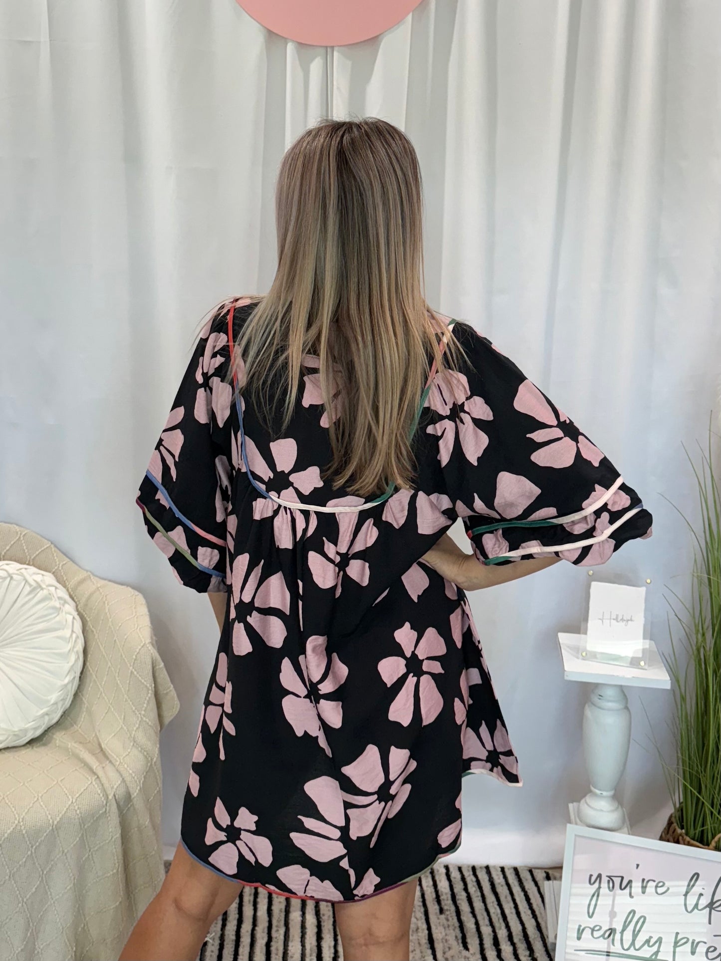 Ebony Glow Dress