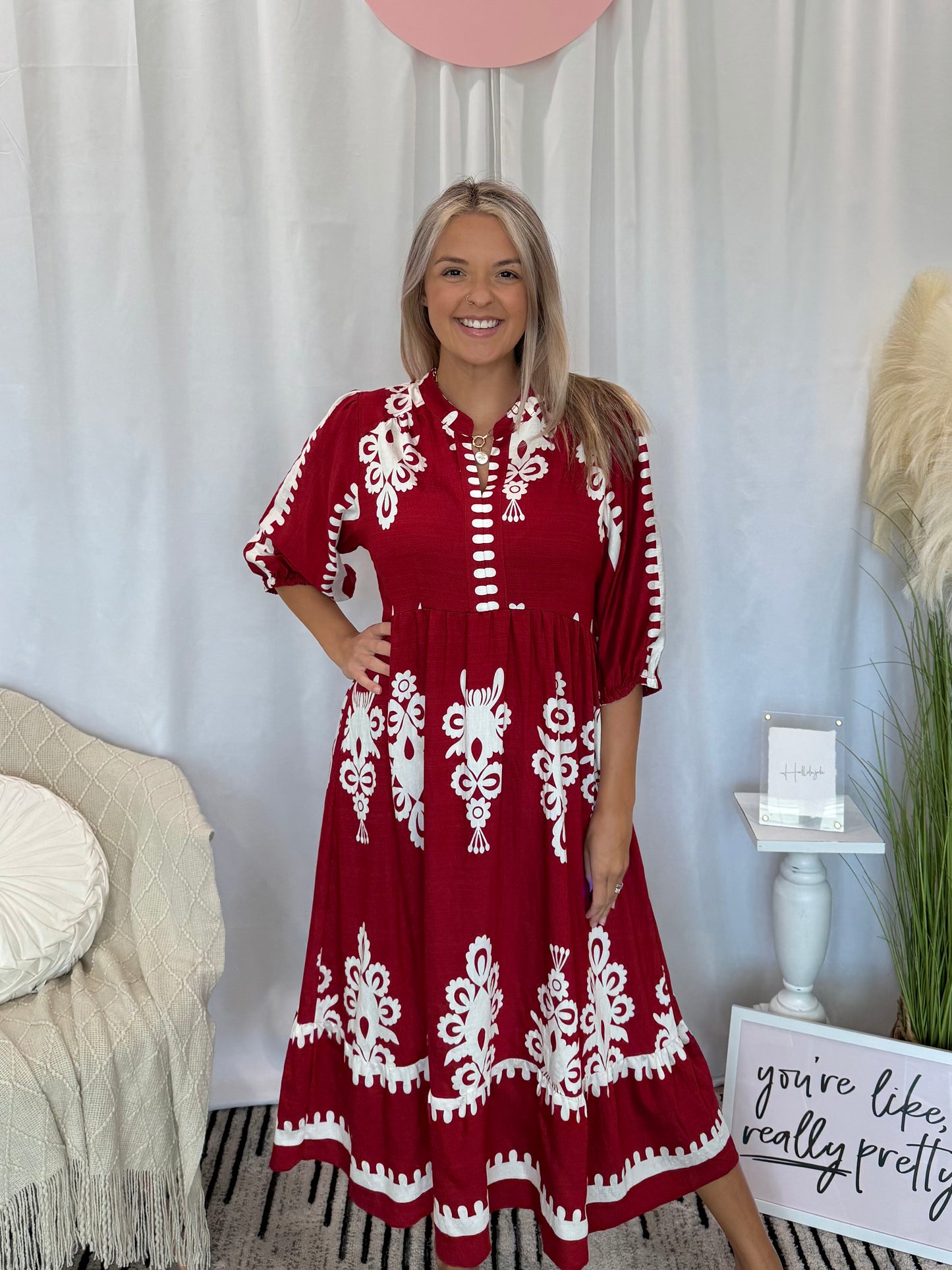 Cranberry French Quarter Dress