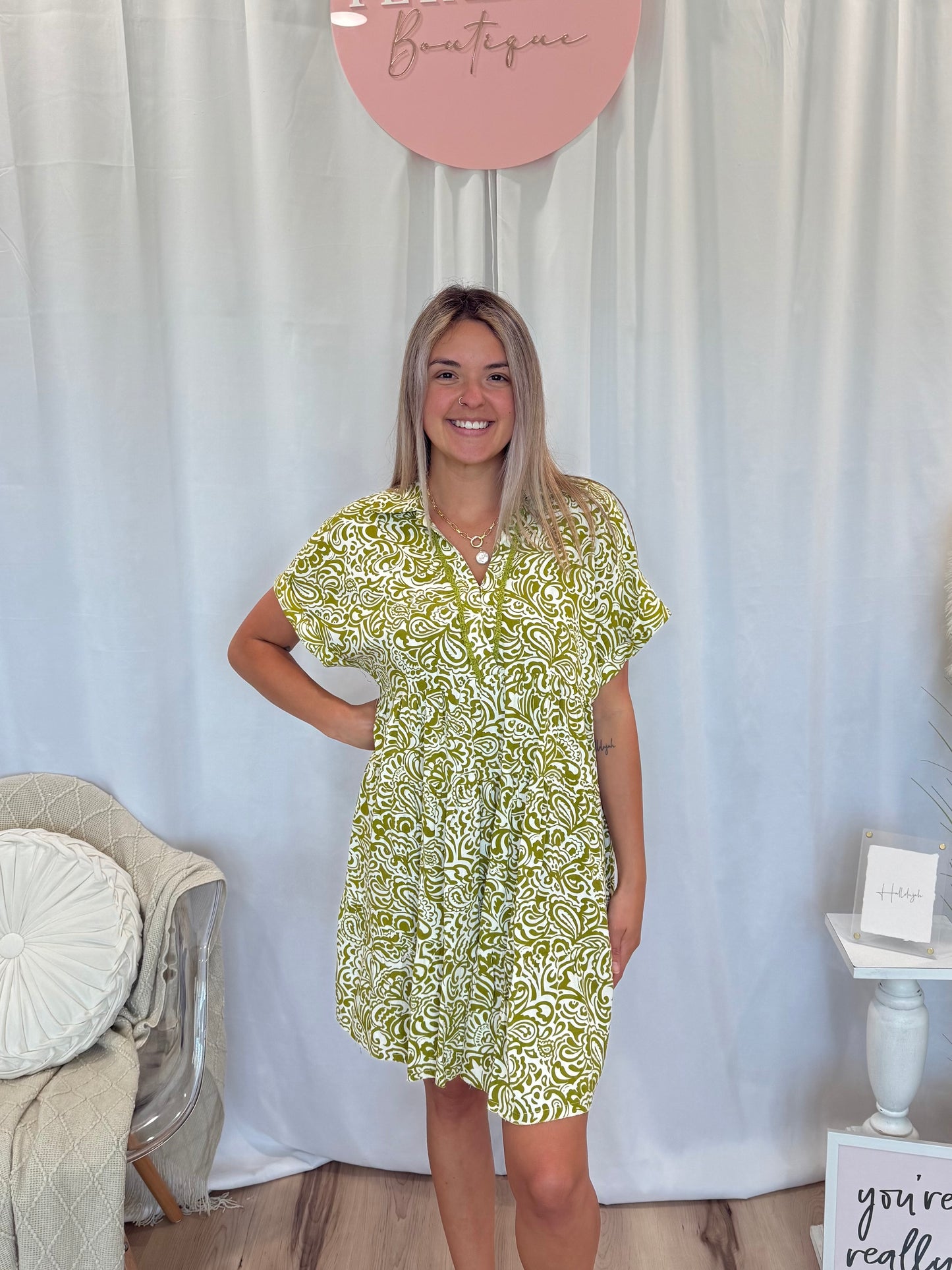 Avocado Love Dress