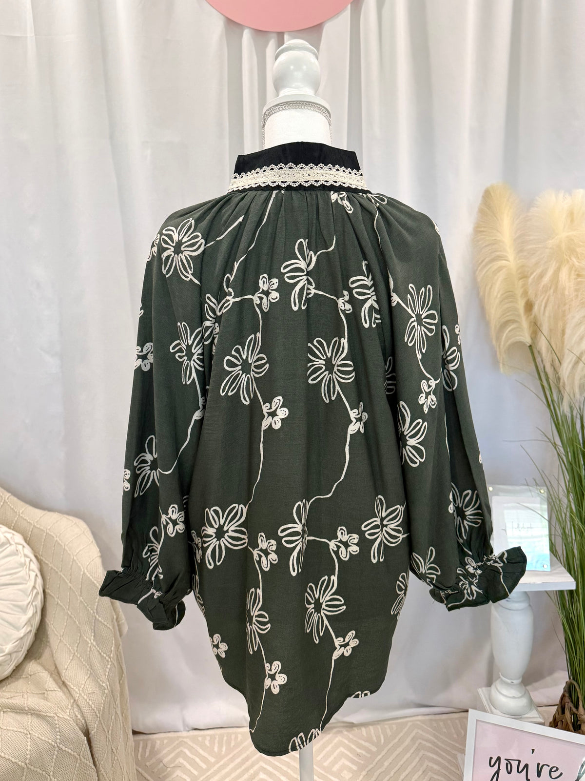 Gentle Green Top