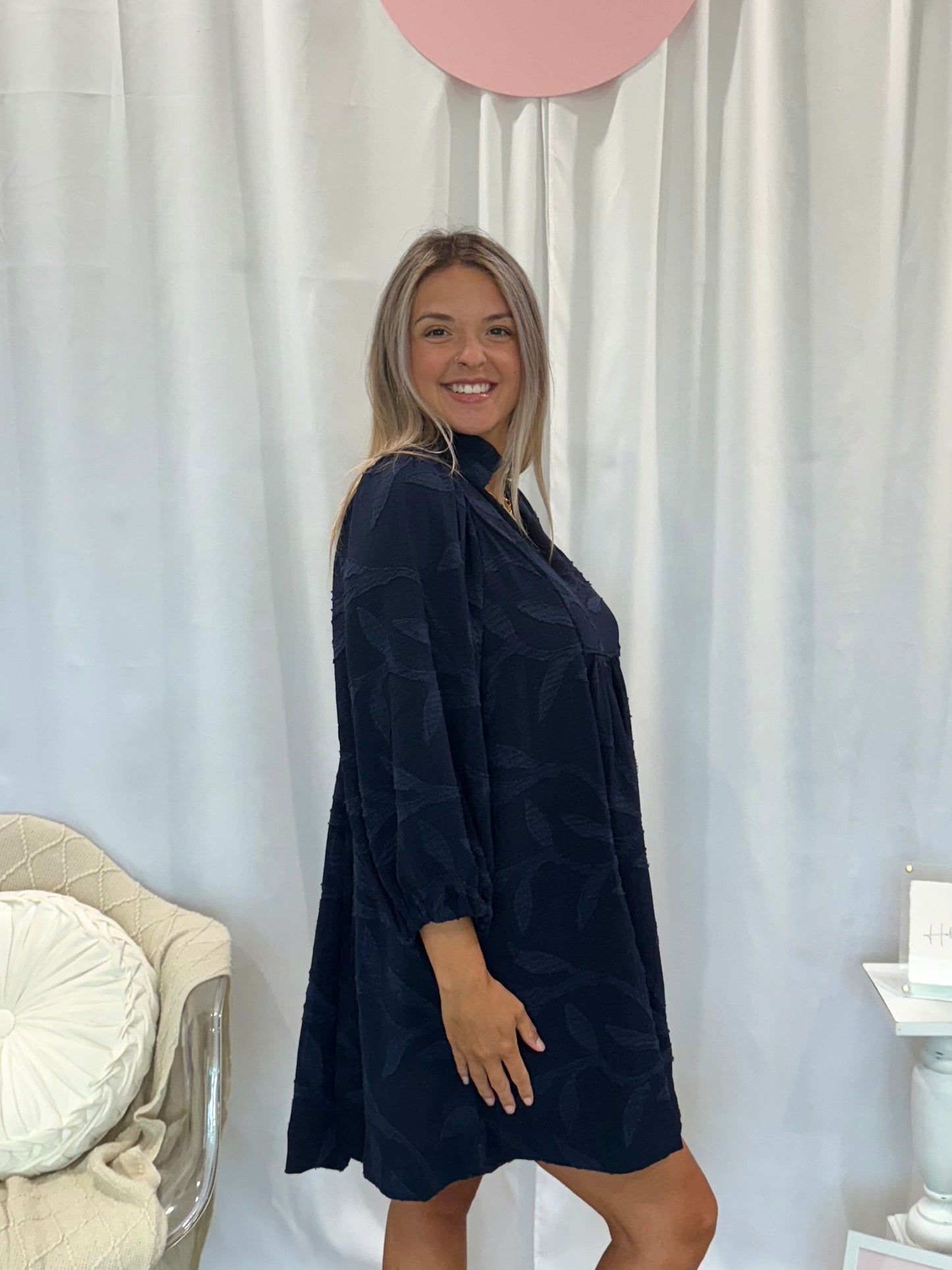 Signature Navy Dress