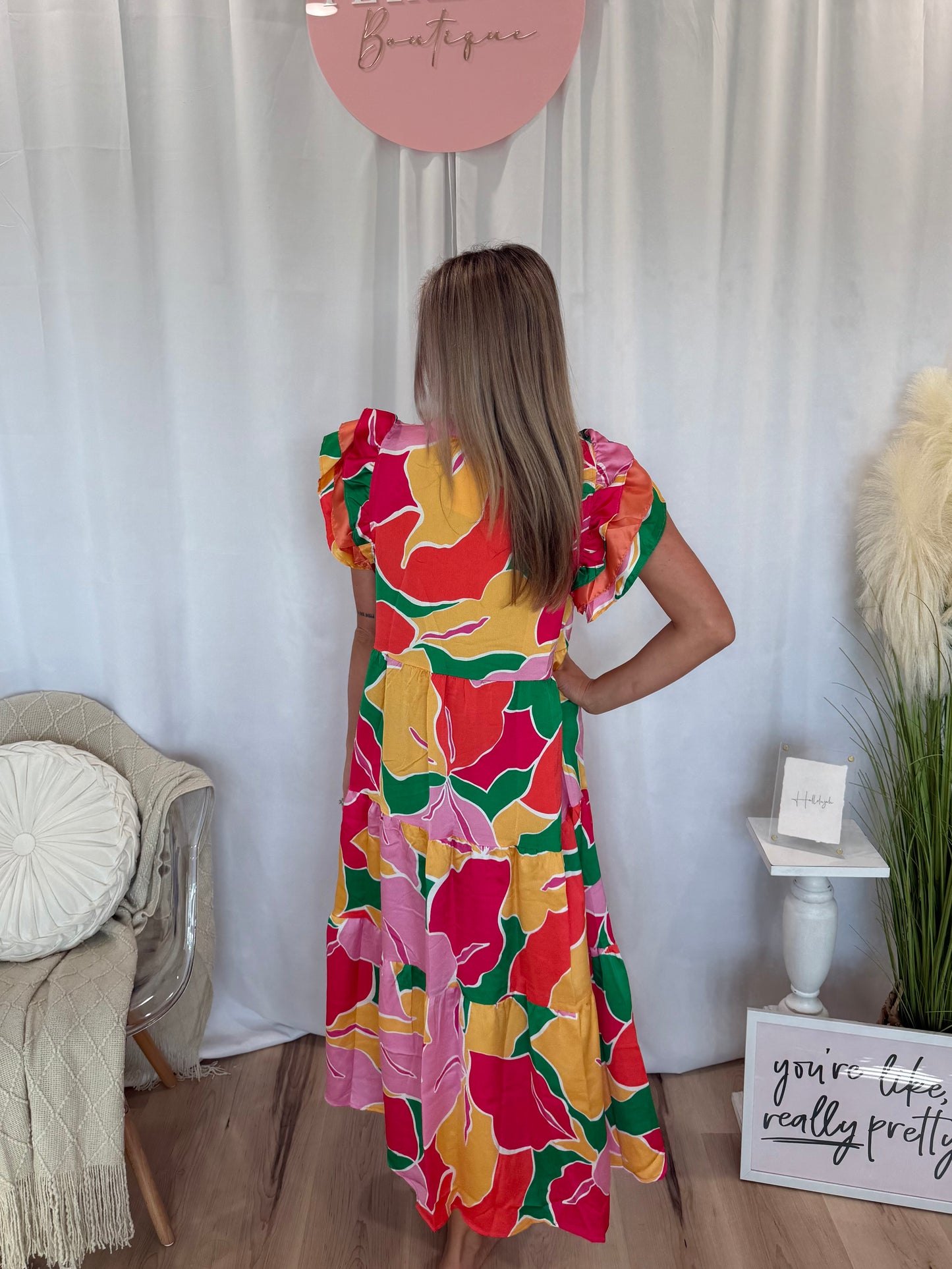 Tropical Lagoon Dress