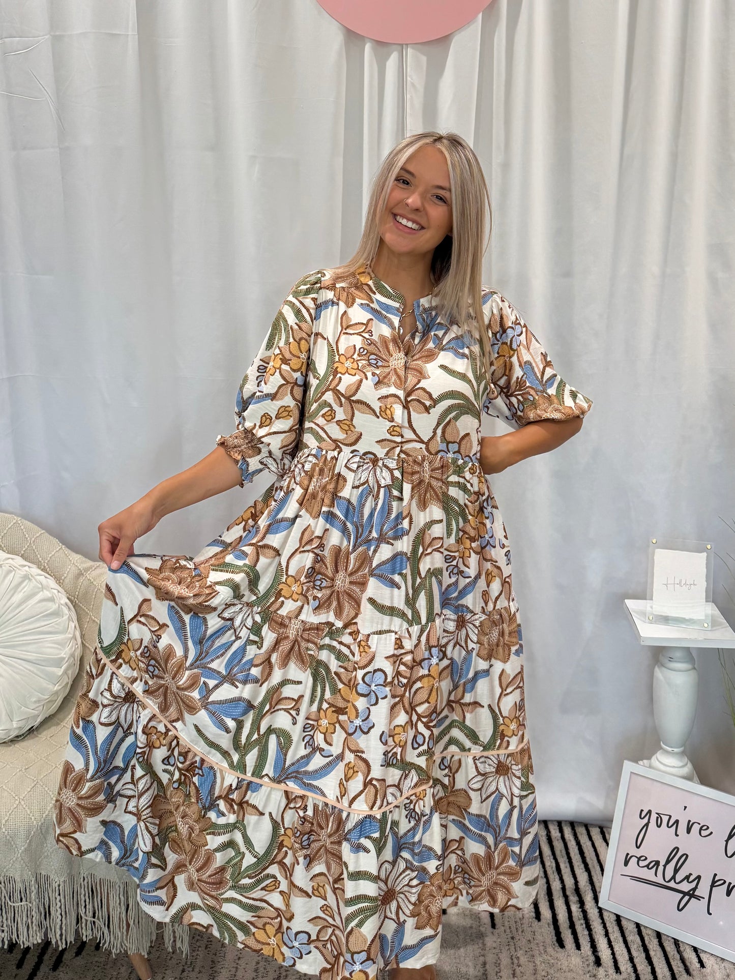 Sand Oasis Dress (Pockets!)