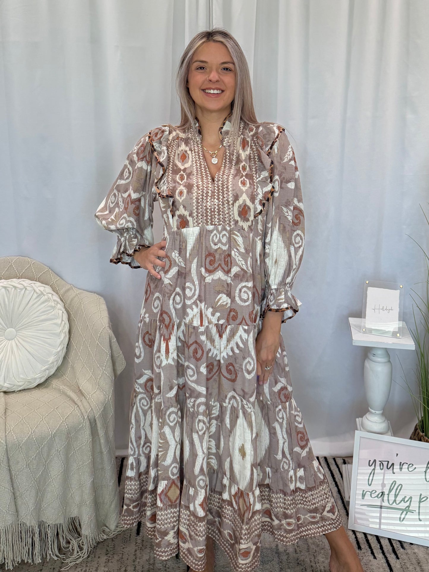 Taupe Perfection Dress