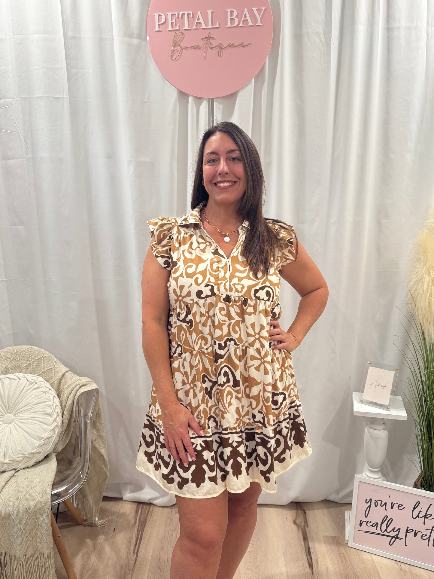 Cafe Latte Dress