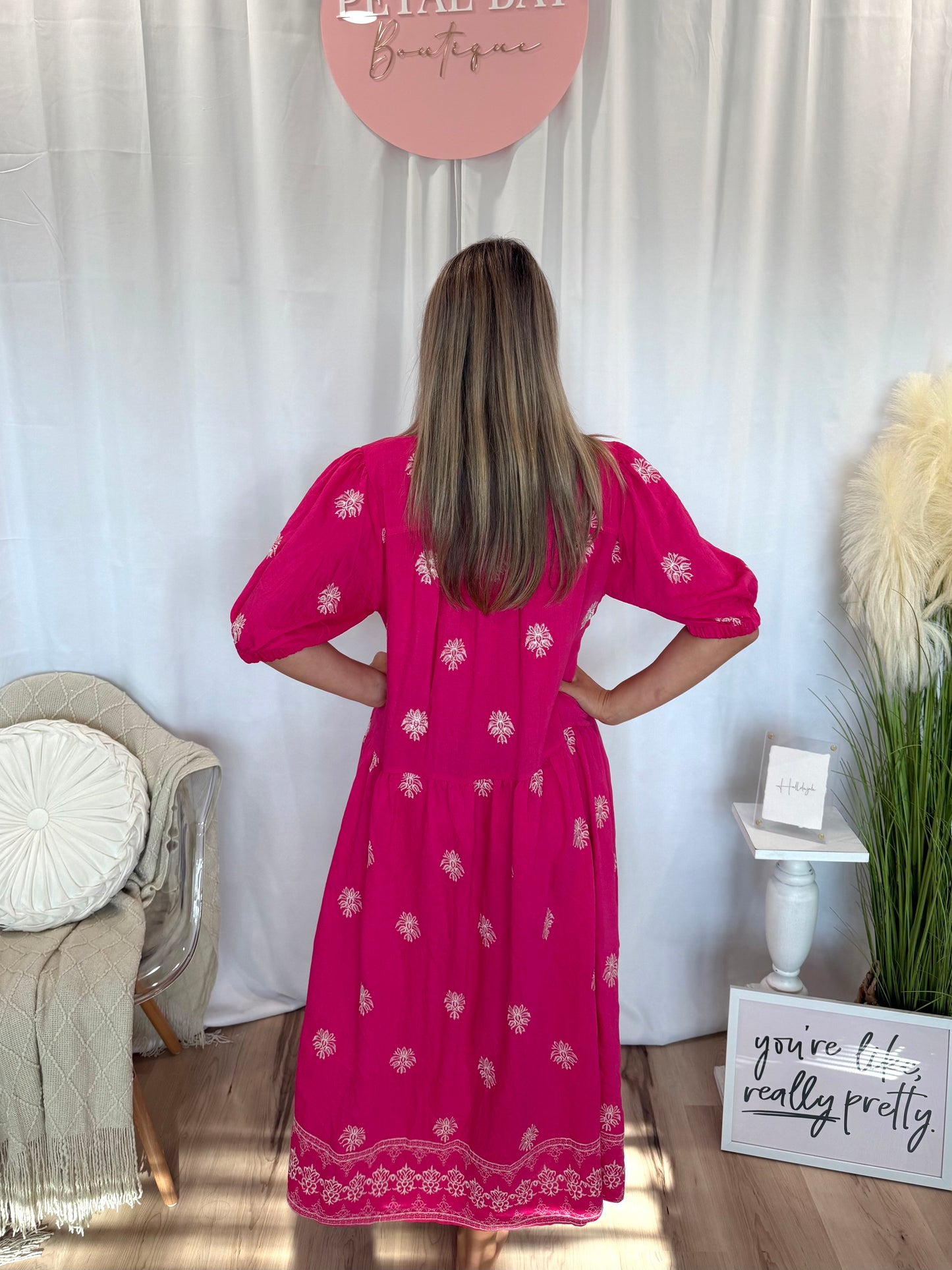 Pink Coral Dress