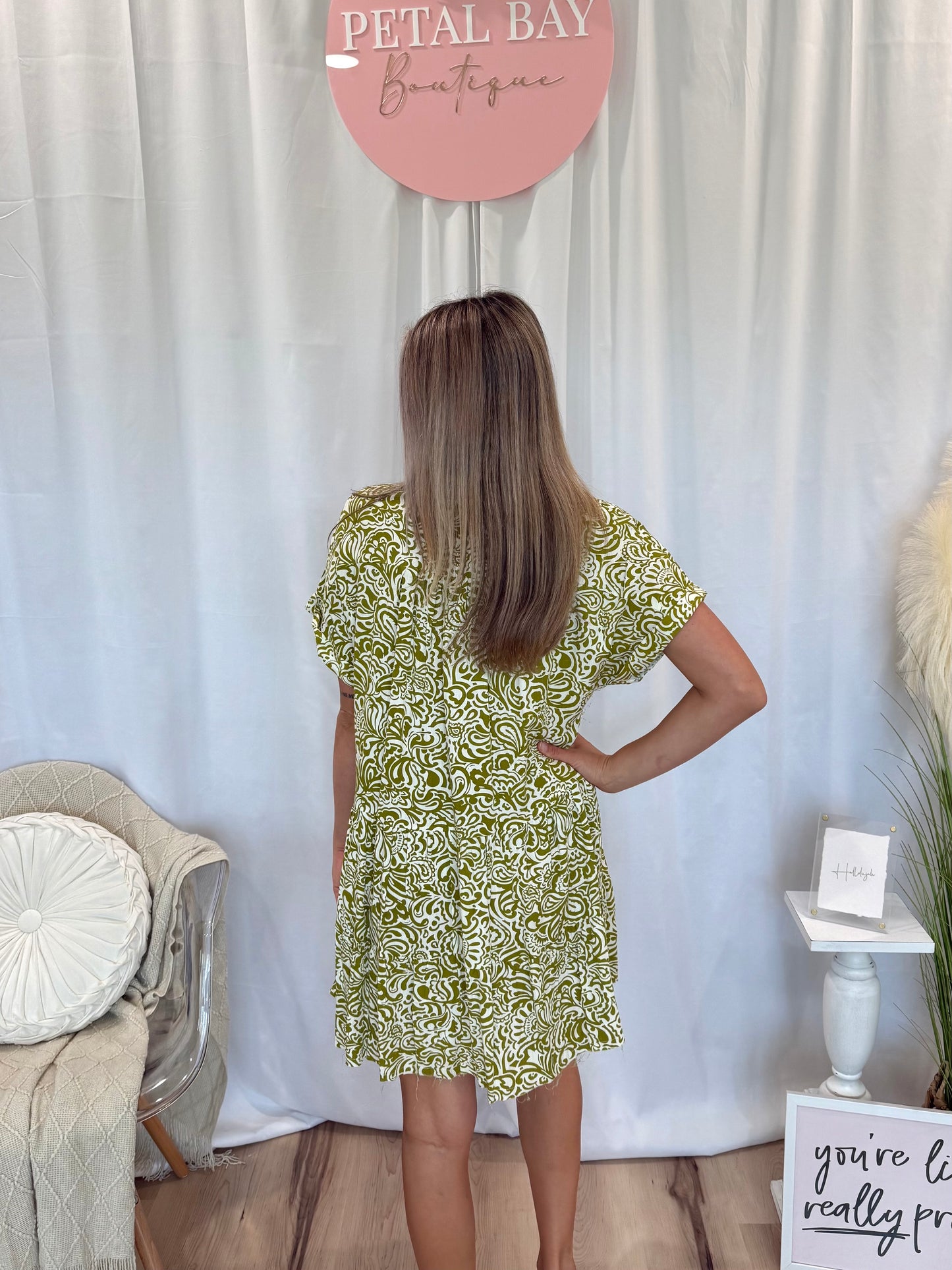 Avocado Love Dress