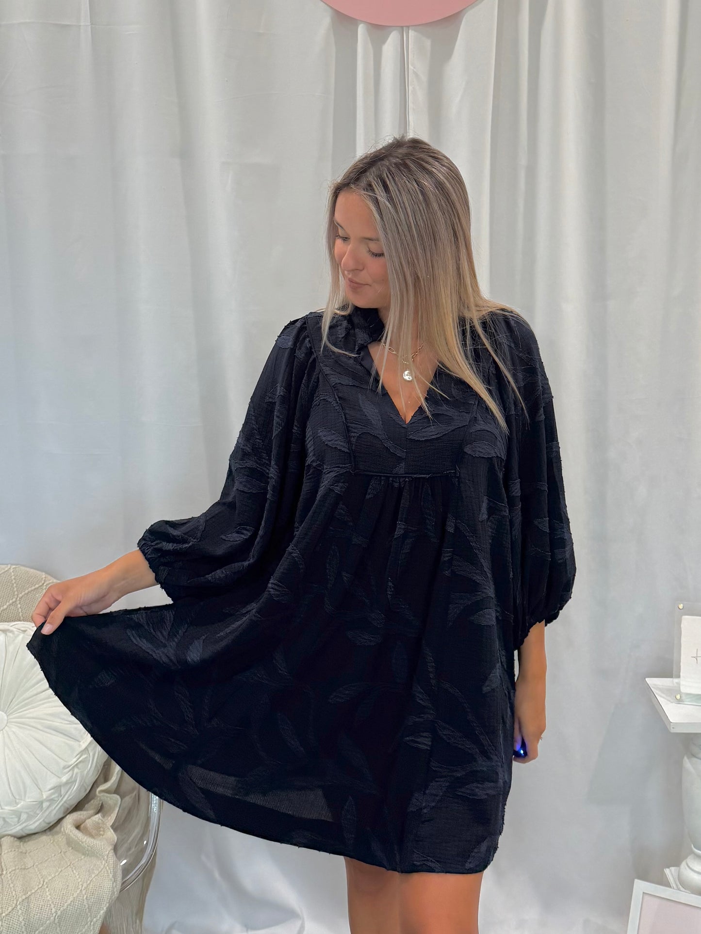 Signature Navy Dress