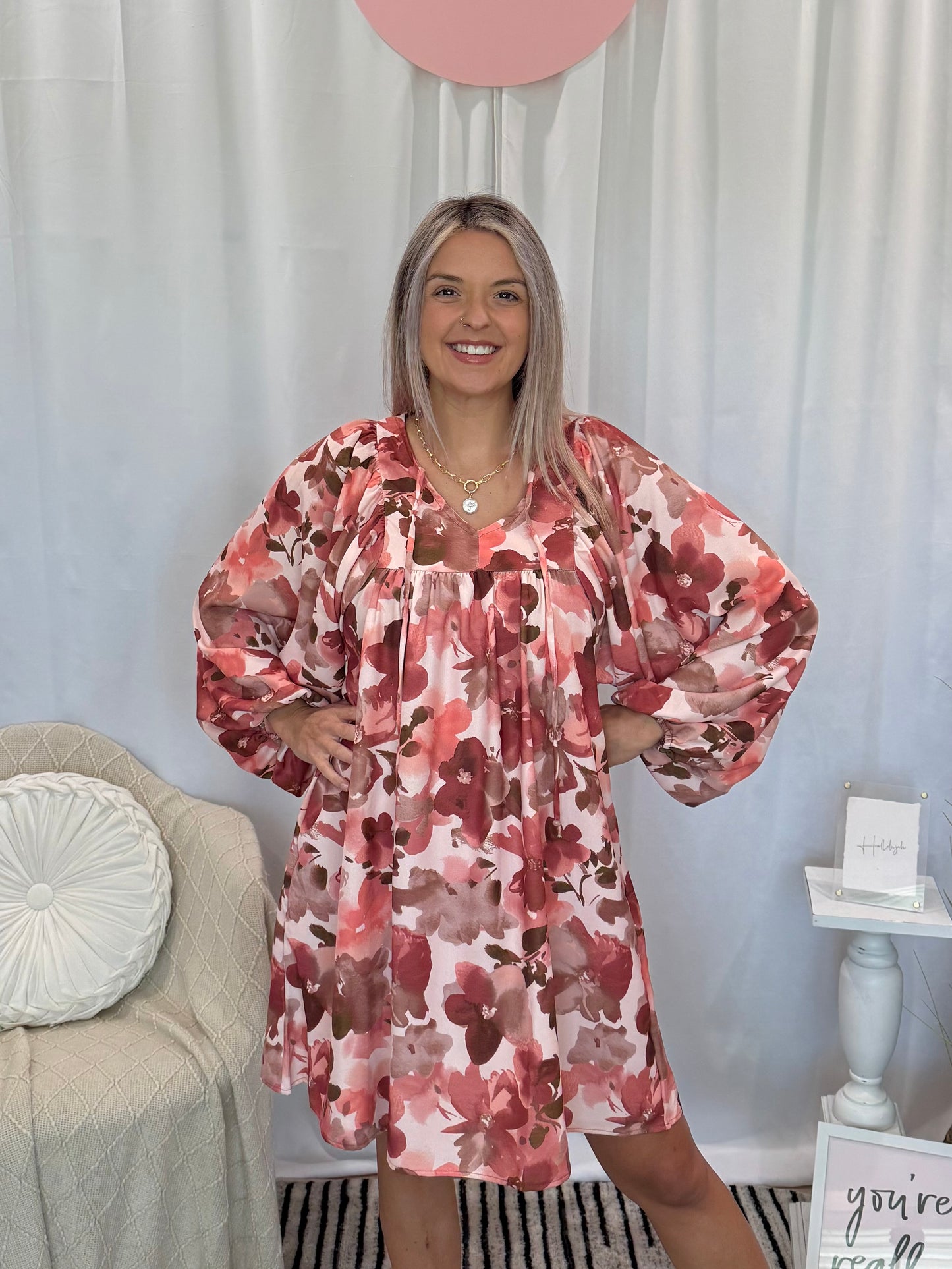 Forever Floral Dress (Pockets!)