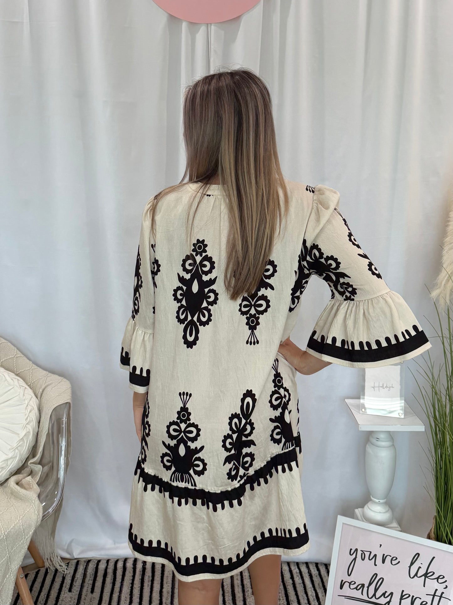 Cutest Ever Cream Dress