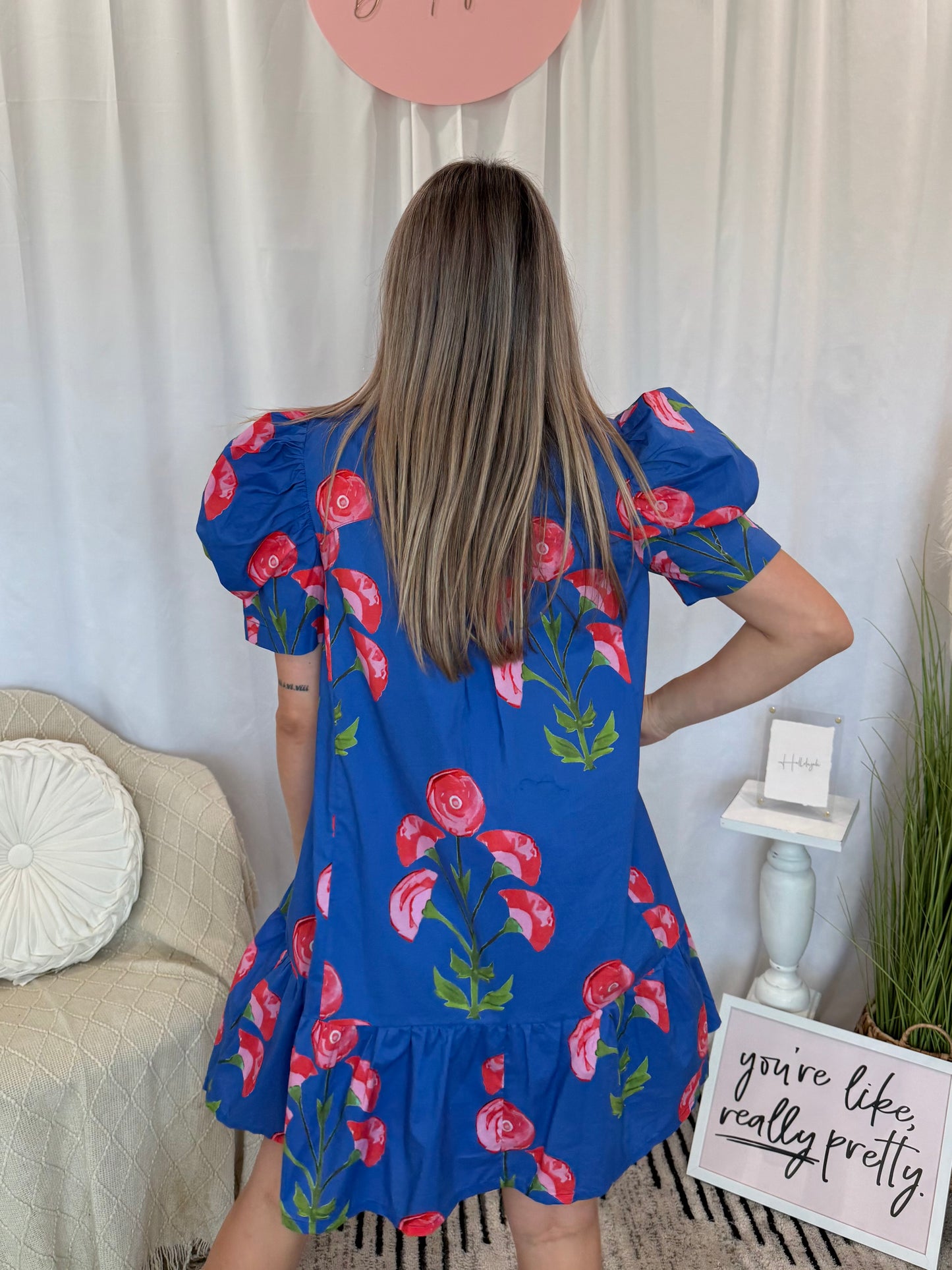 Pink Pop Berry Dress