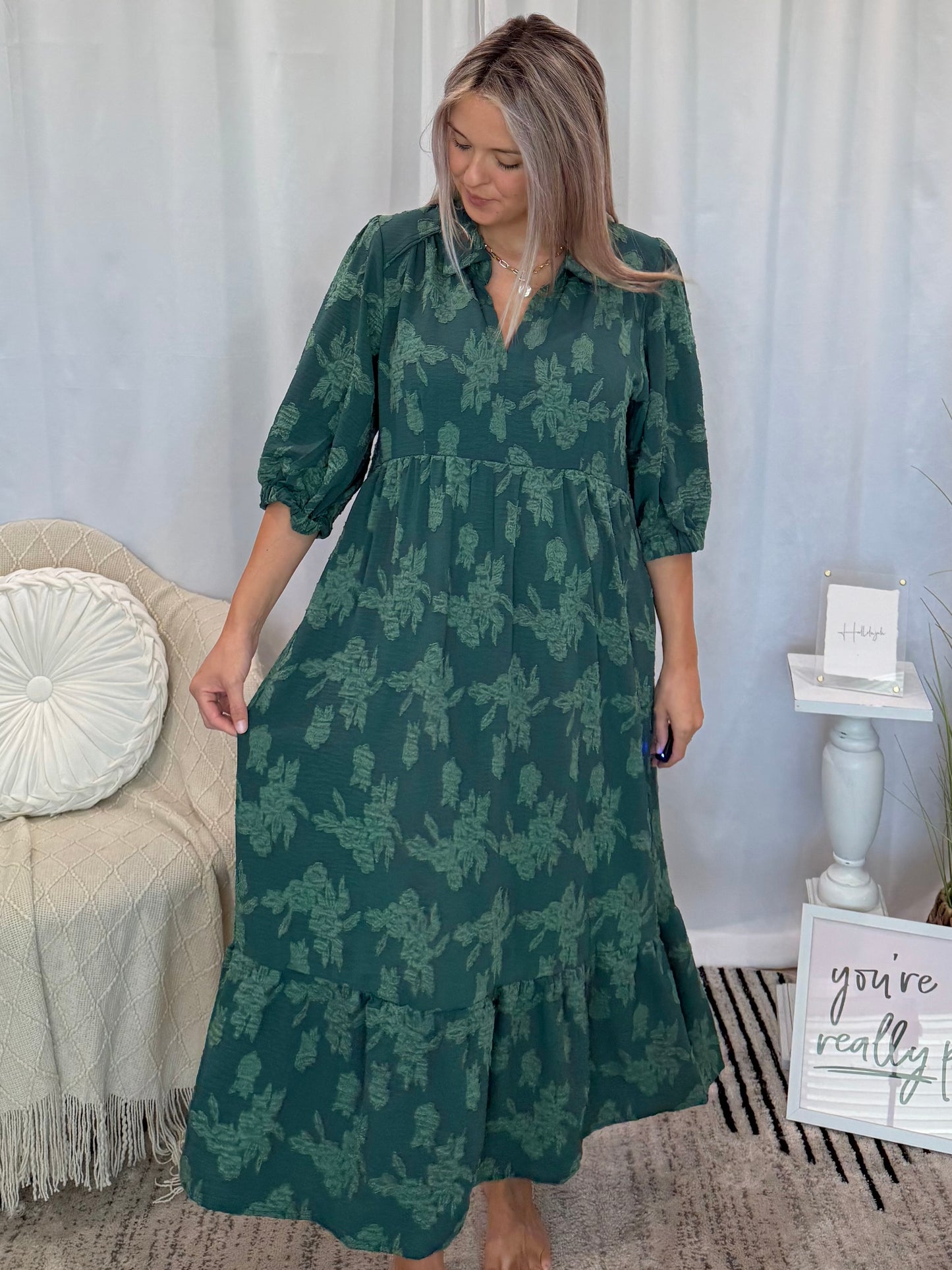 Emerald Elite Dress