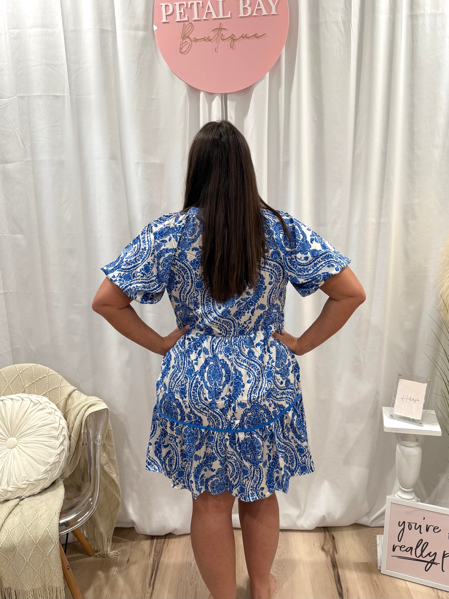 Aquaholic Dress