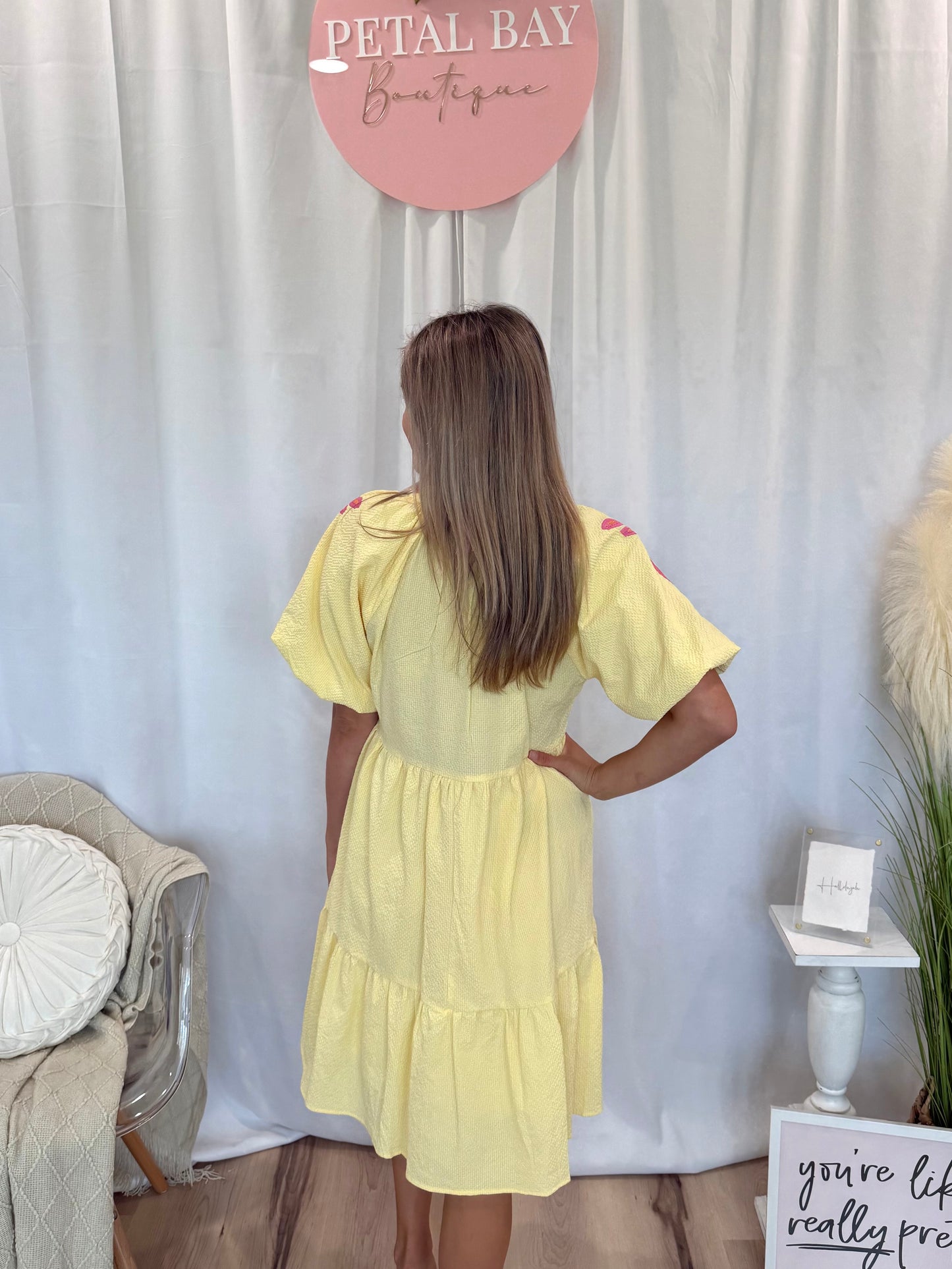 Pretty Yellow Dress