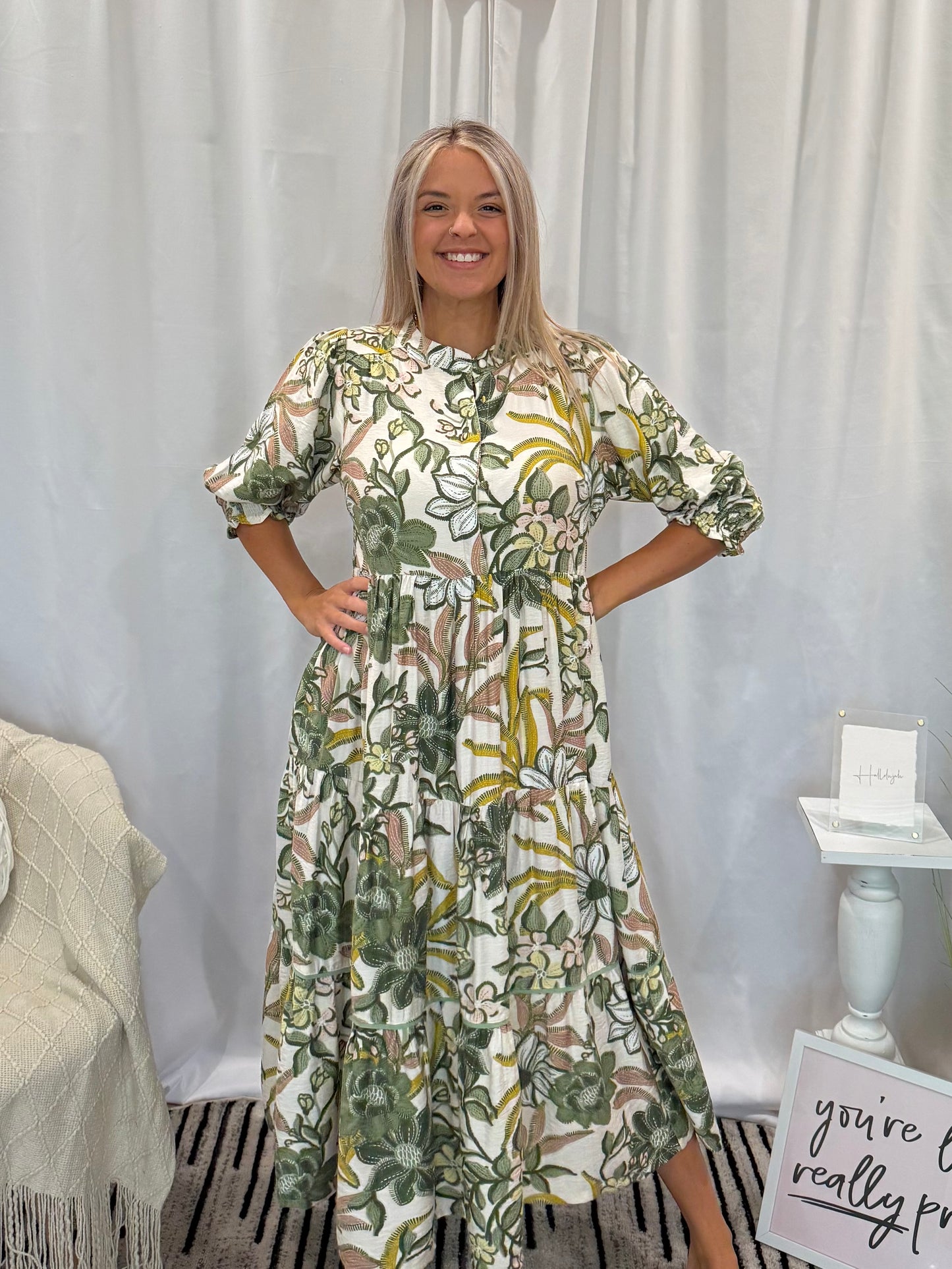 Fern Haven Dress (Pockets!)